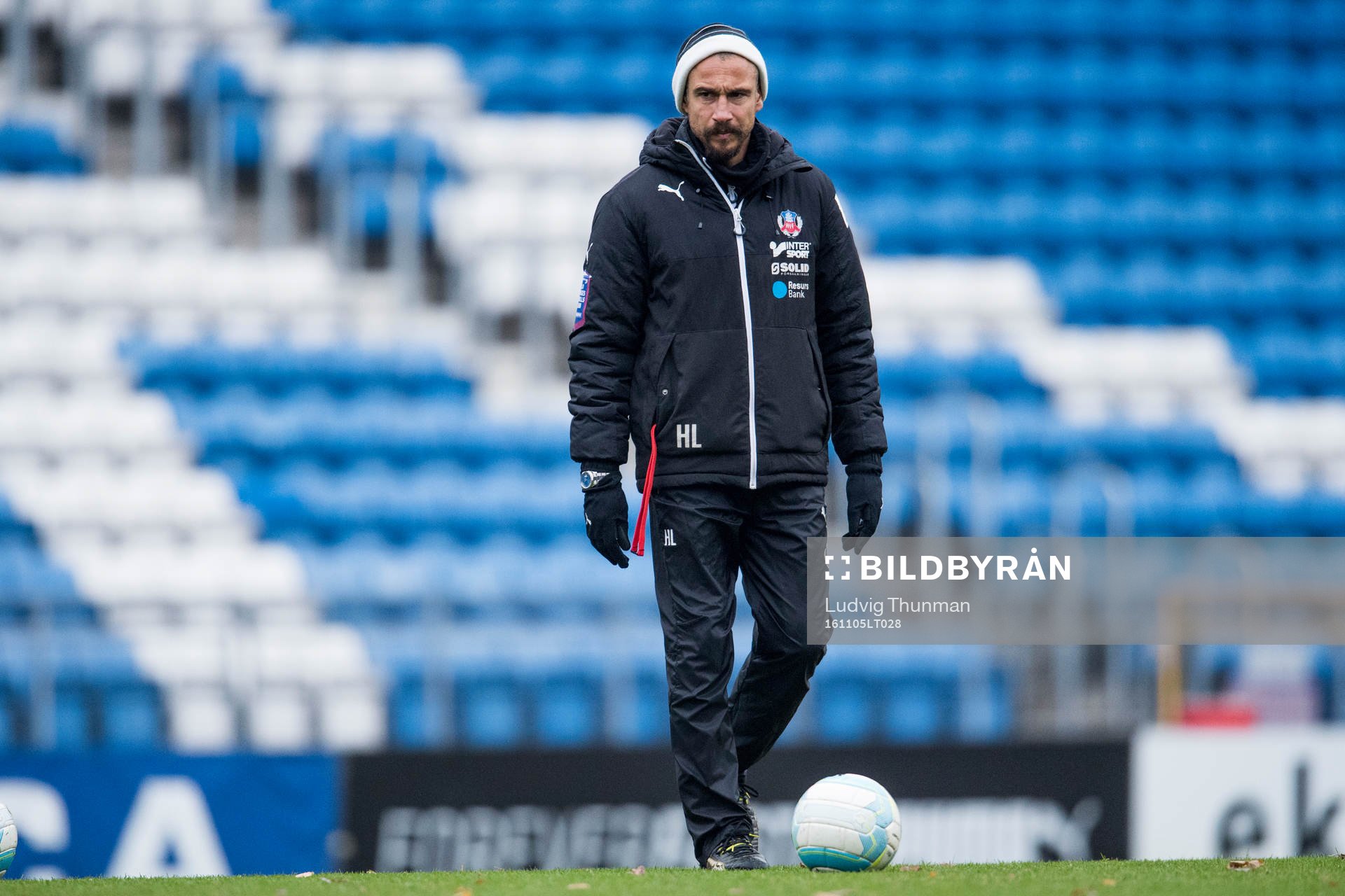 Helsingborgs manager Henrik Larsson