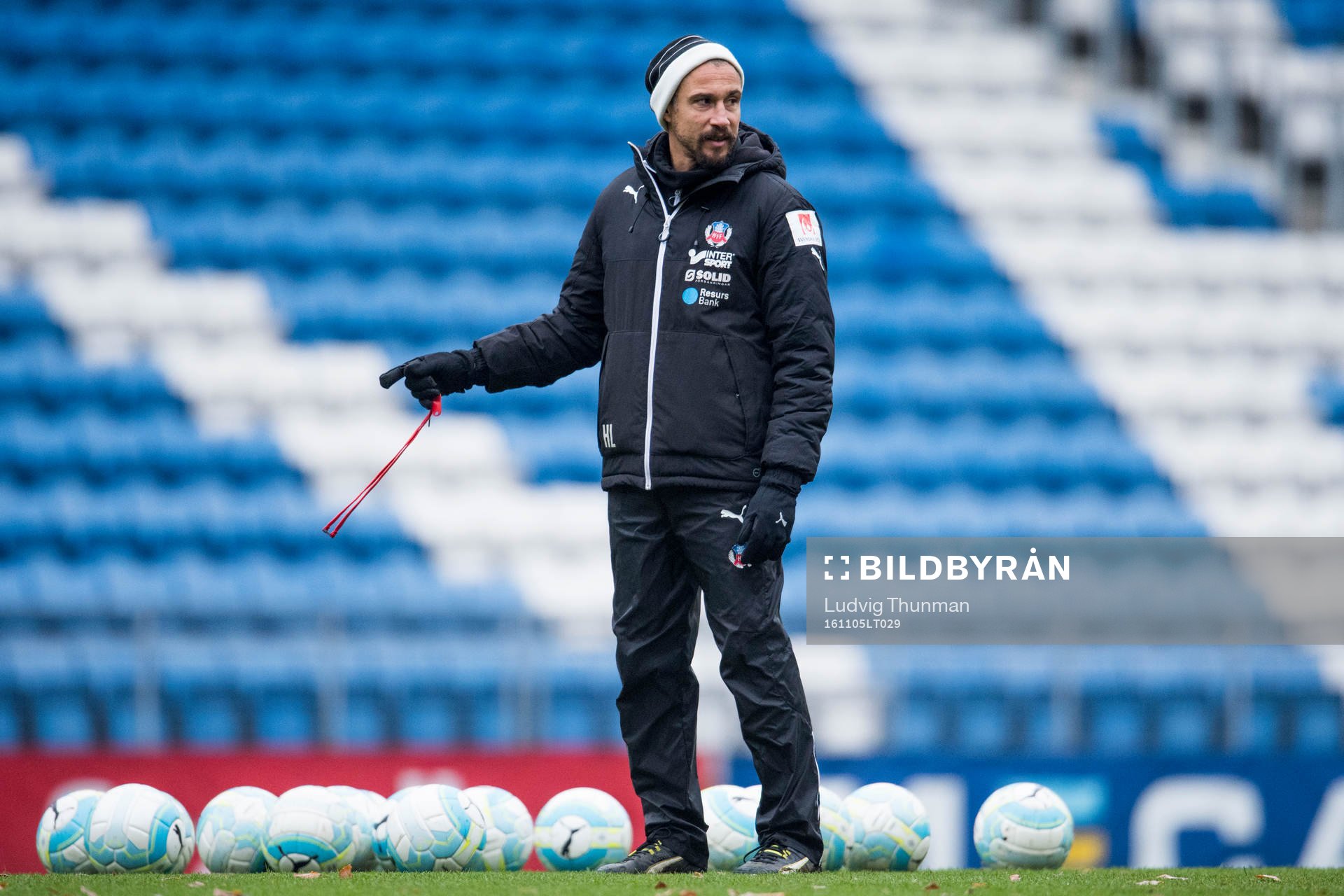 Helsingborgs manager Henrik Larsson