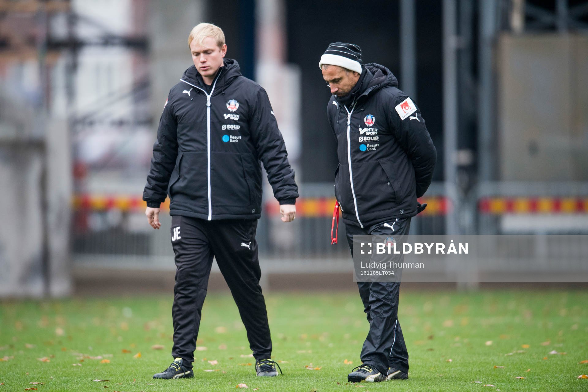 Helsingborgs assisterande tränare Jonas Eidevall och