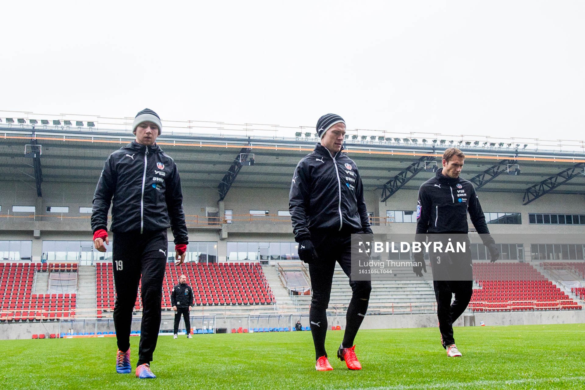 Helsingborgs Darijan Bojanić, Andreas Landgren och
