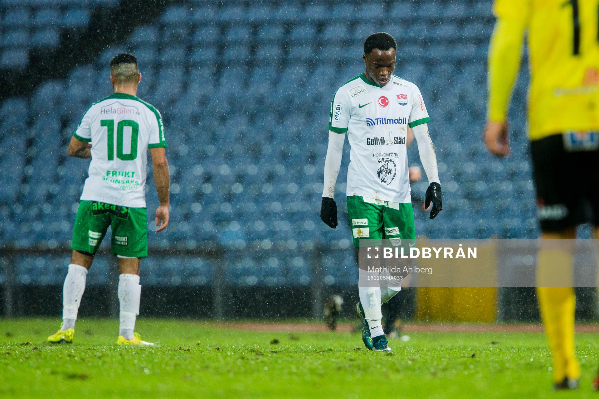 Prespas Buwar Karim och Emmanuel Ayaah Okine deppar
