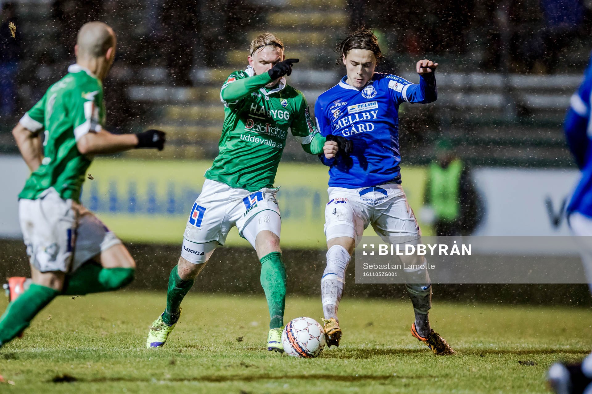 Ljungskiles Linus Tornblad och Trelleborgs Jacob Palander