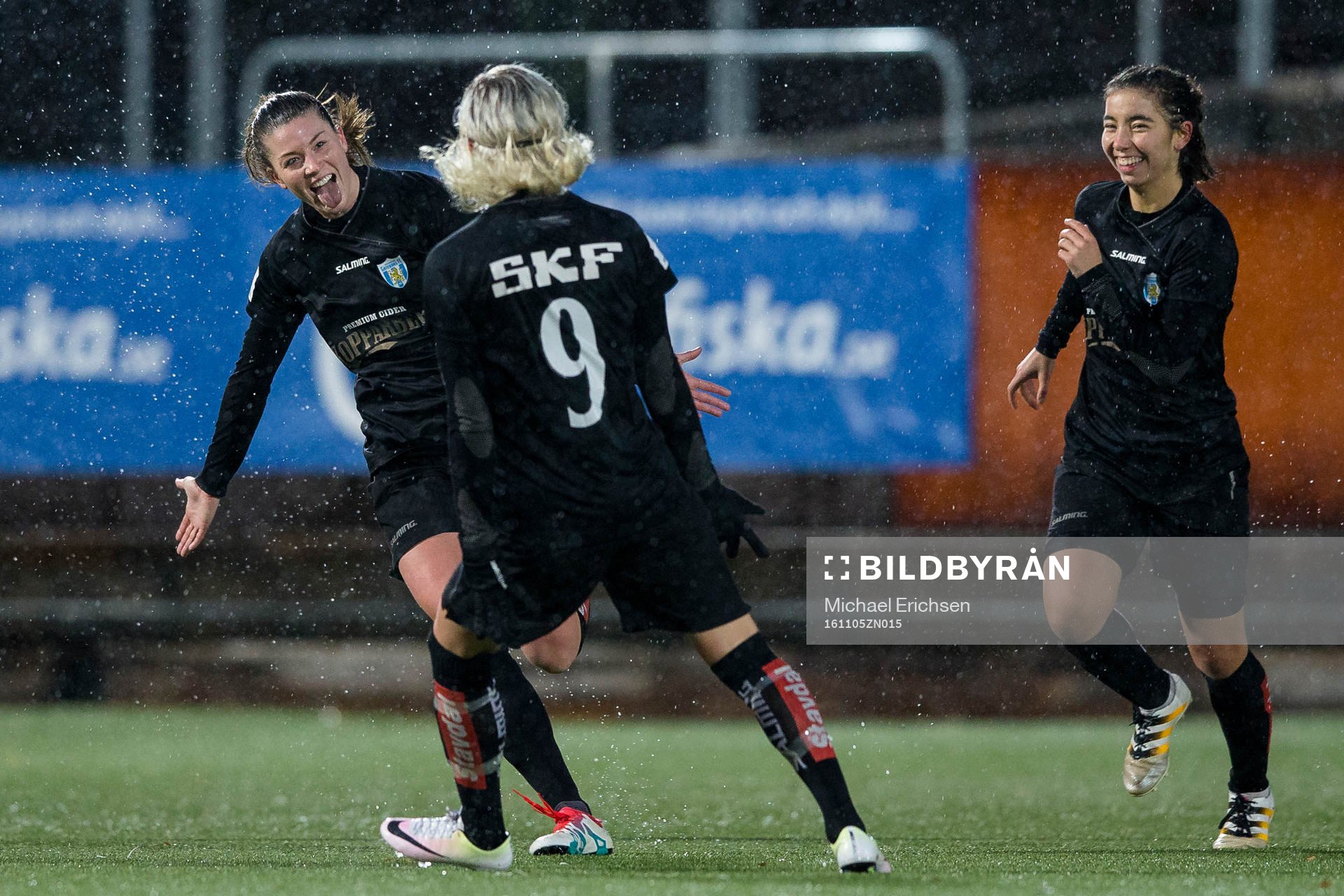Göteborgs Pauline Hammarlund  jublar