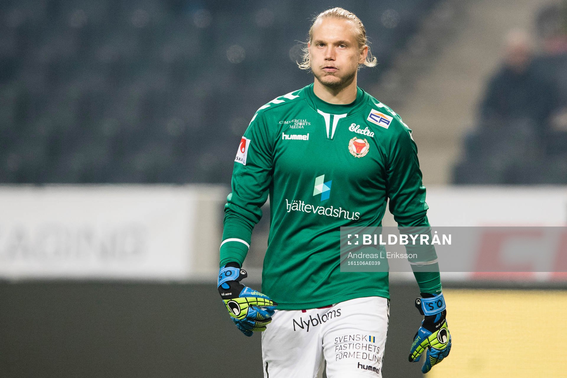 Kalmars målvakt Ole Söderberg deppar