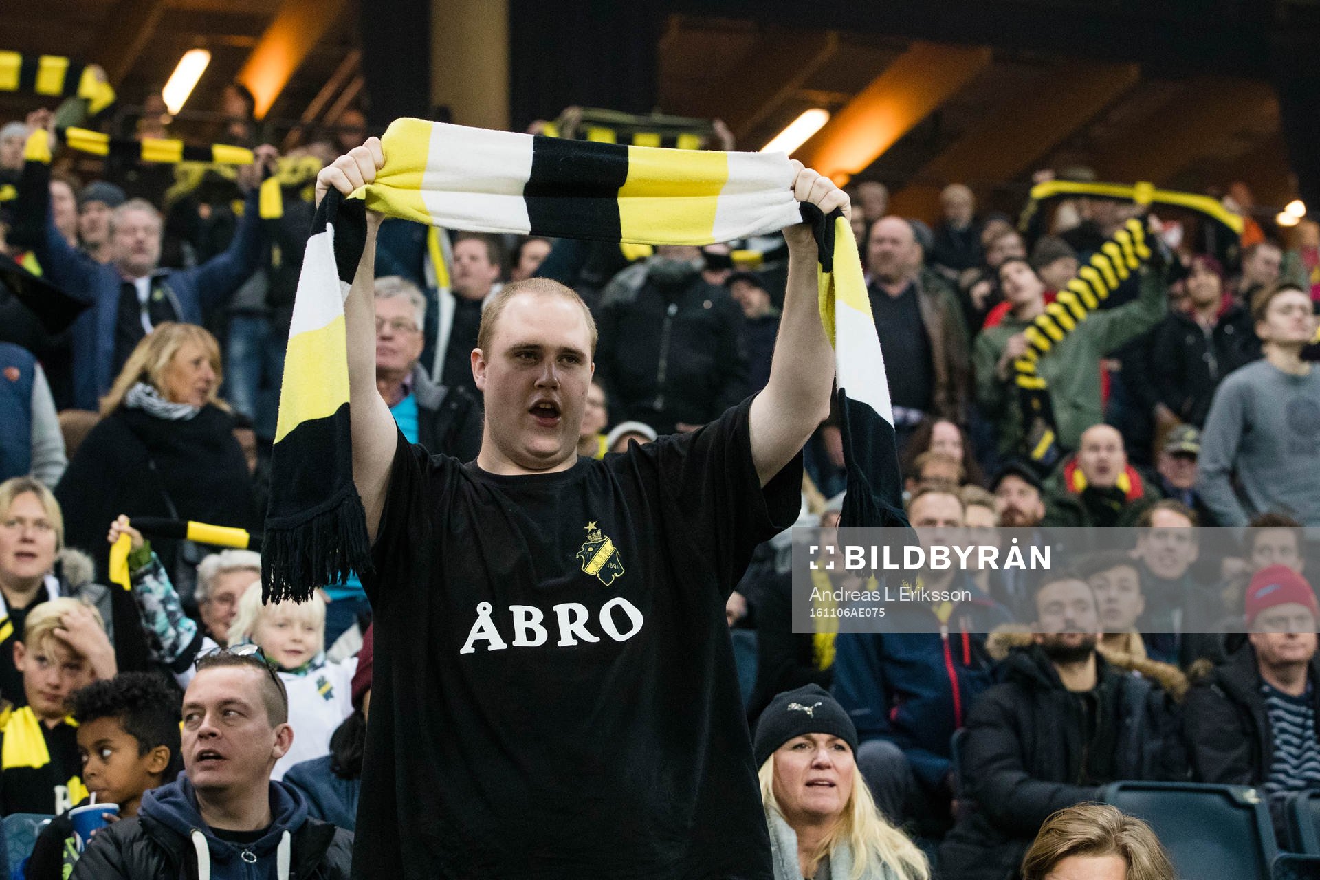 EN AIK-supporter