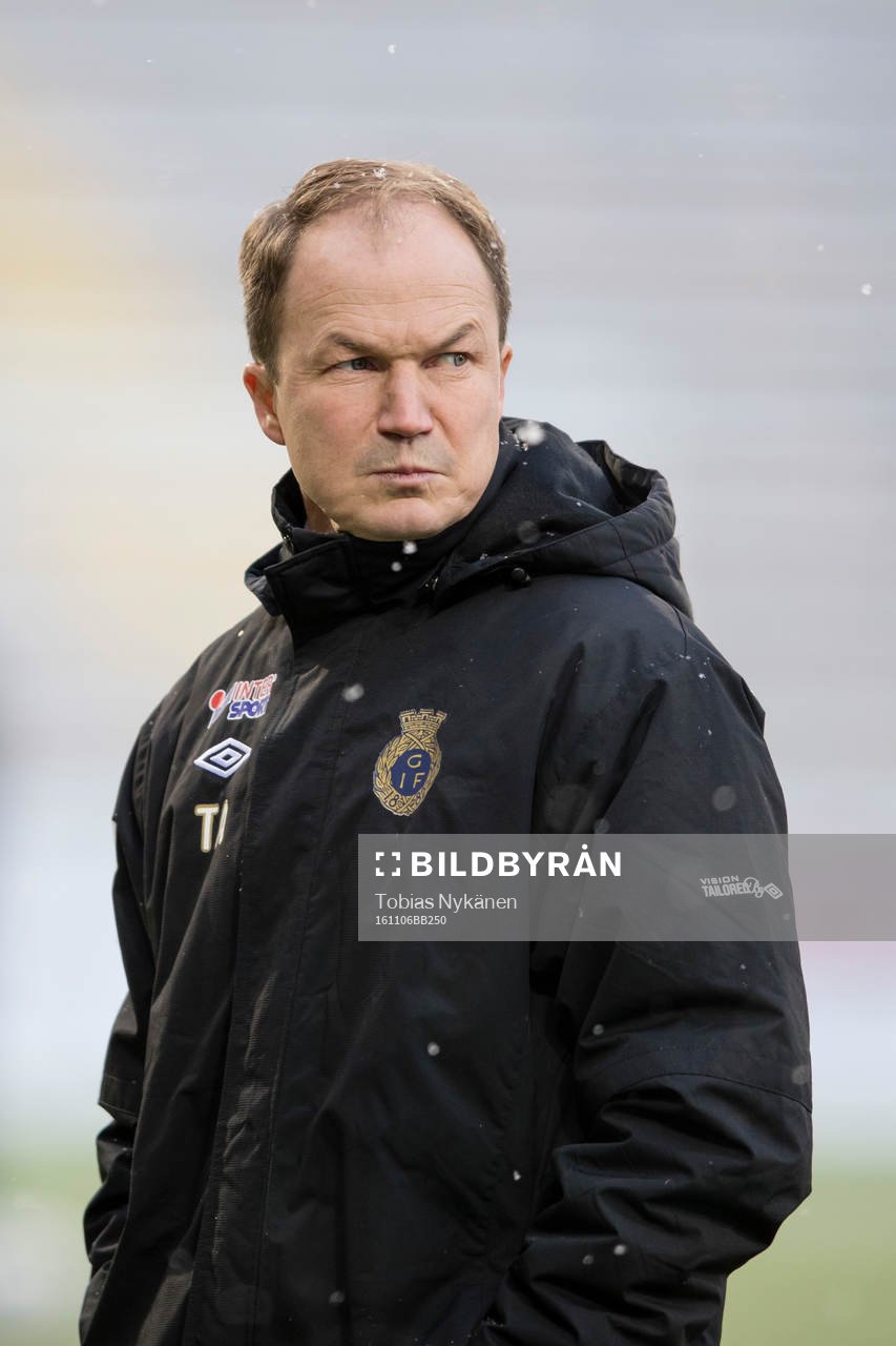 Gefles tränare Thomas Andersson