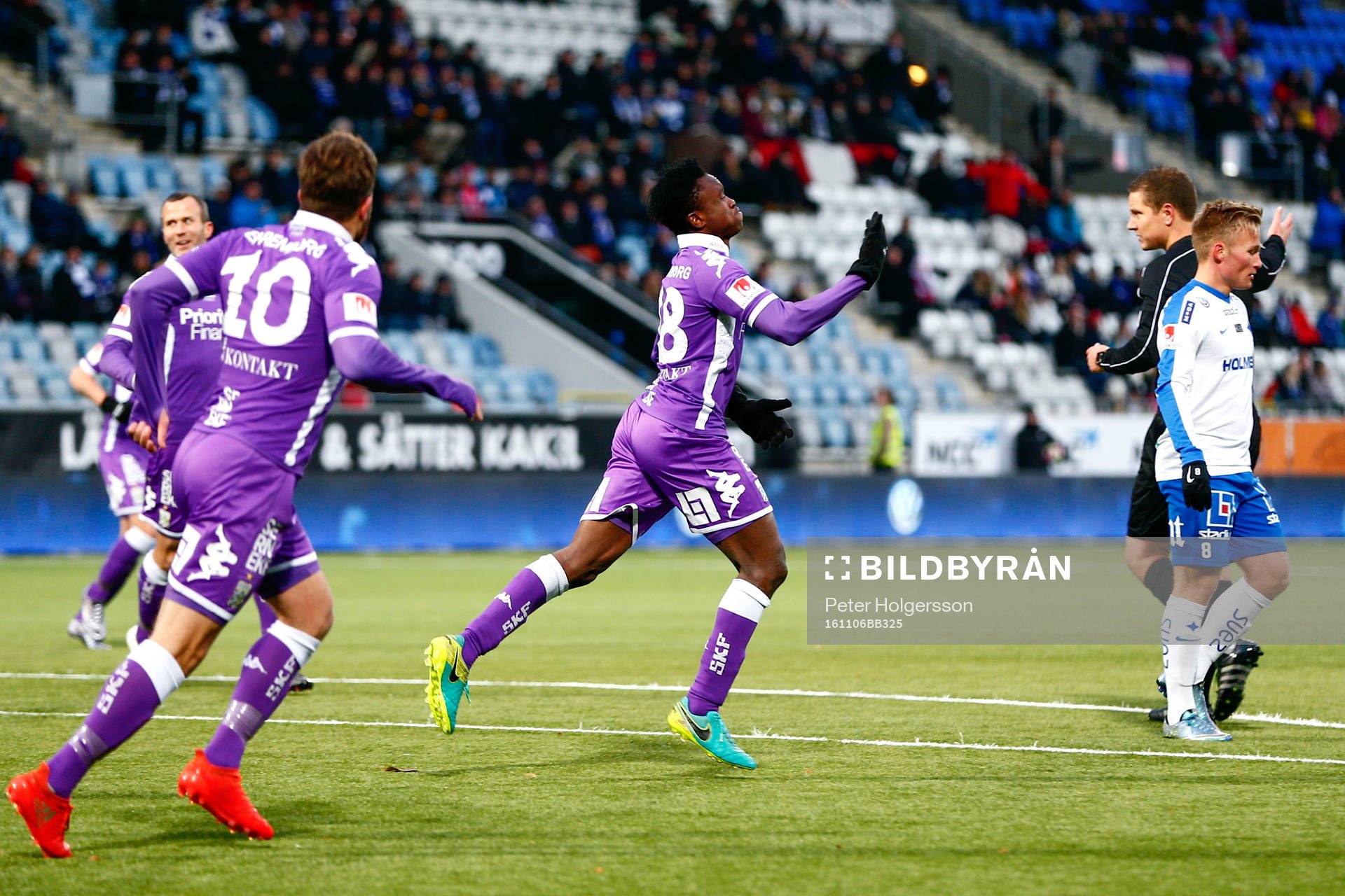 IFK Göteborgs Lawson Sabah jublar