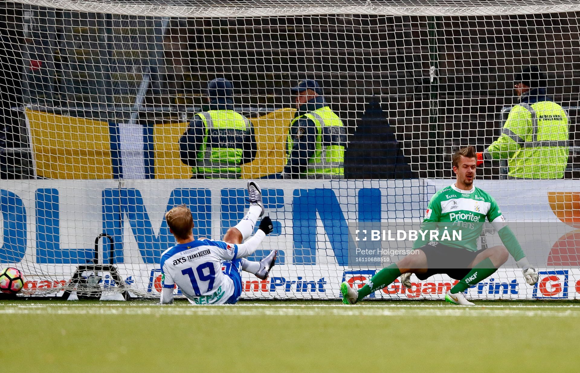 Mål 1-1 av Norrköpings Sebastian Andersson