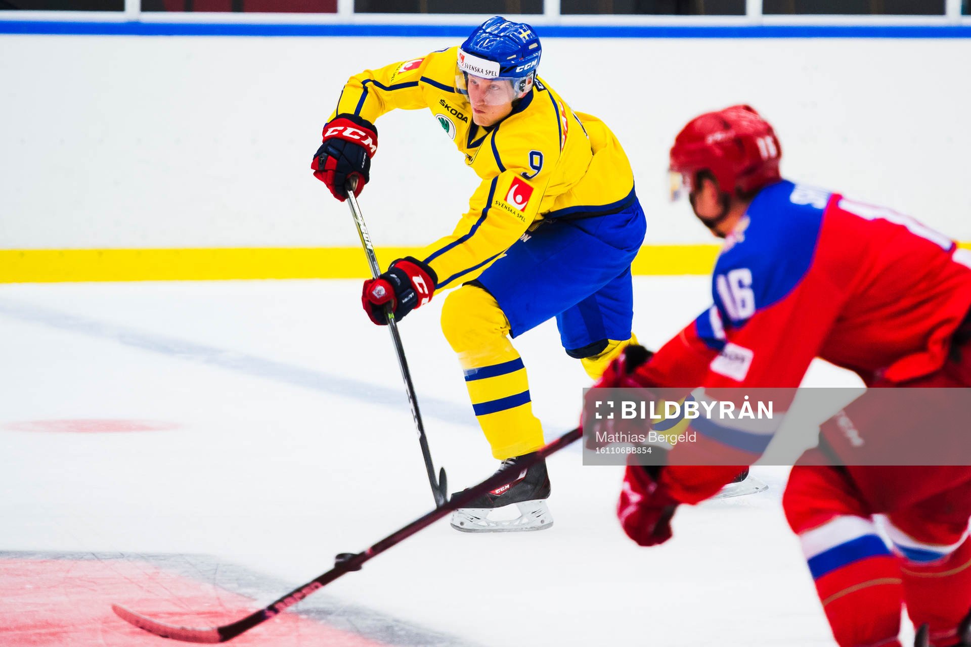 Sveriges Gabriel Karlsson och Rysslands Igor Shvyrev