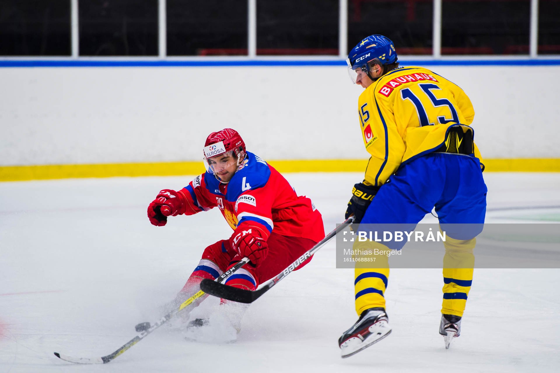 Rysslands Nikita Makeev och Sveriges Lias Andersson