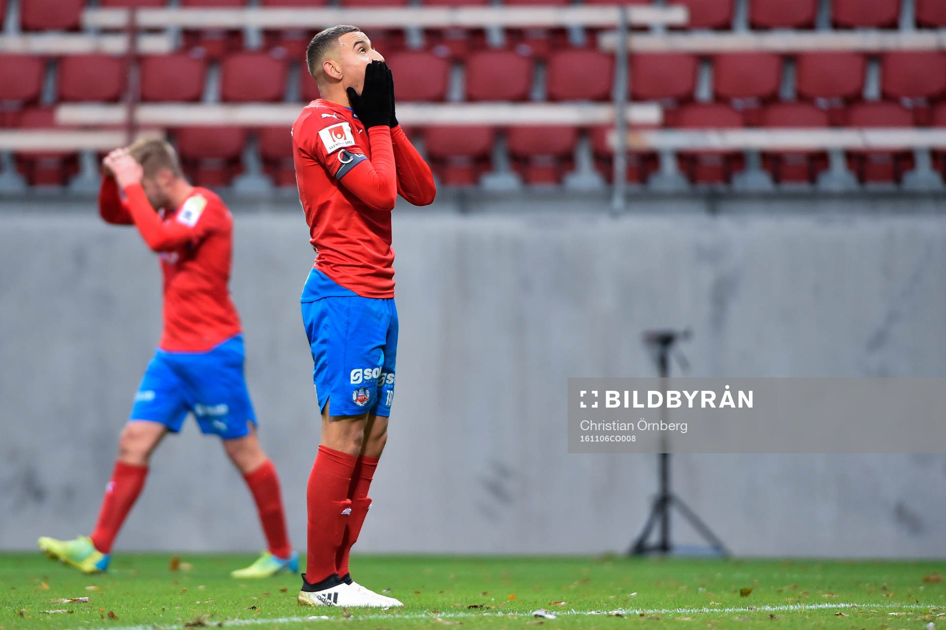 Helsingborgs Jordan Larsson deppar