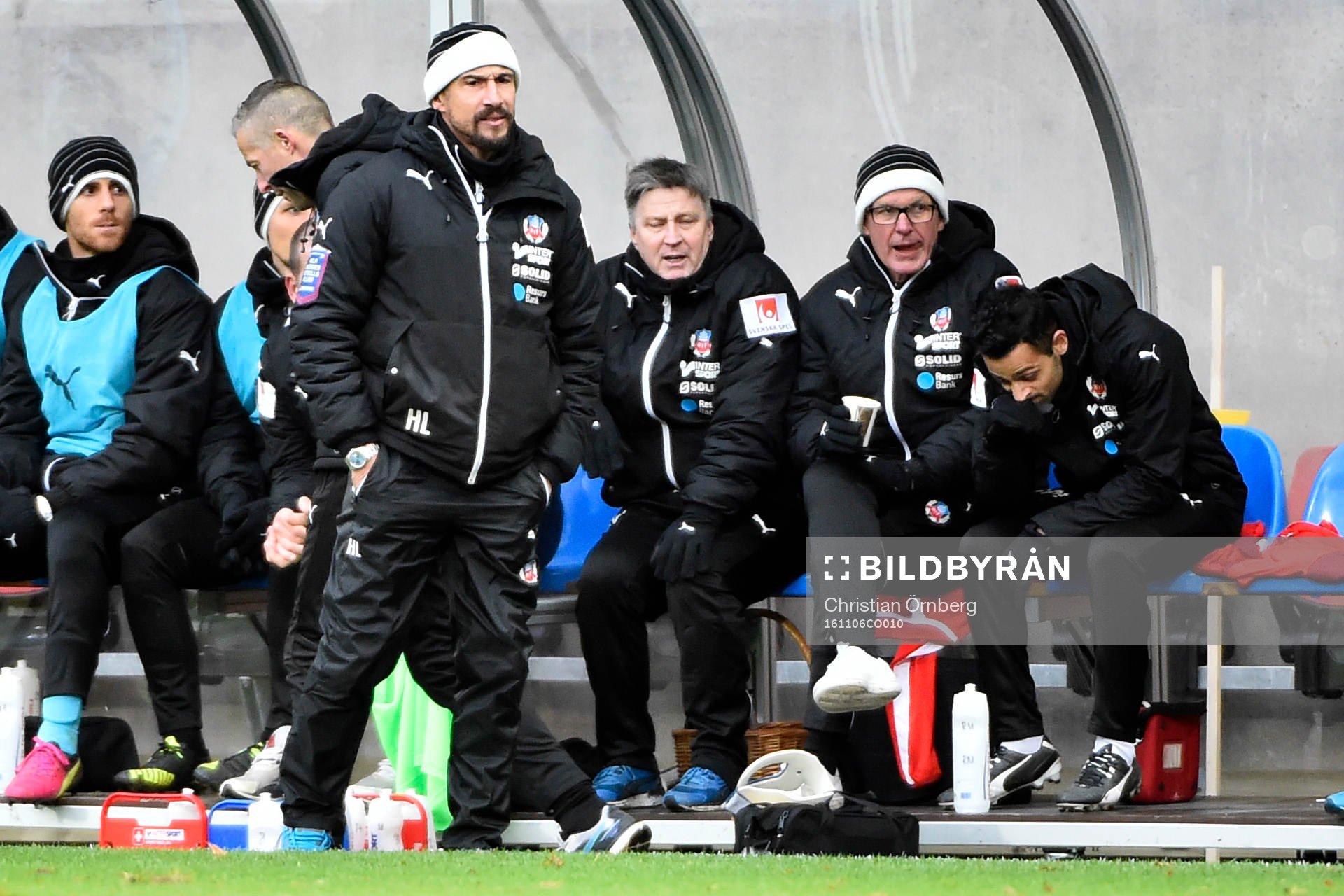 Helsingborgs manager Henrik Larsson
