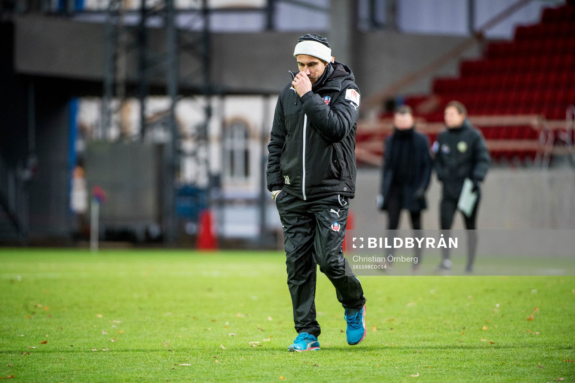 Helsingborgs manager Henrik Larsson deppar