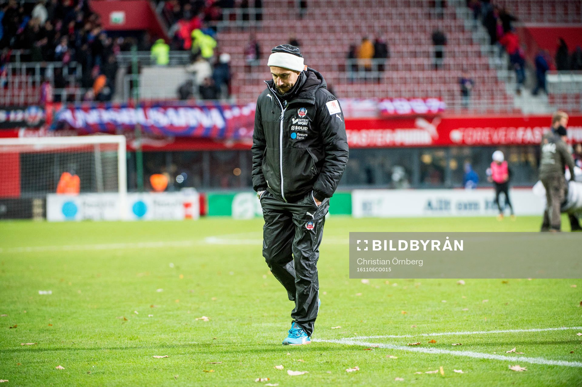 Helsingborgs manager Henrik Larsson deppar