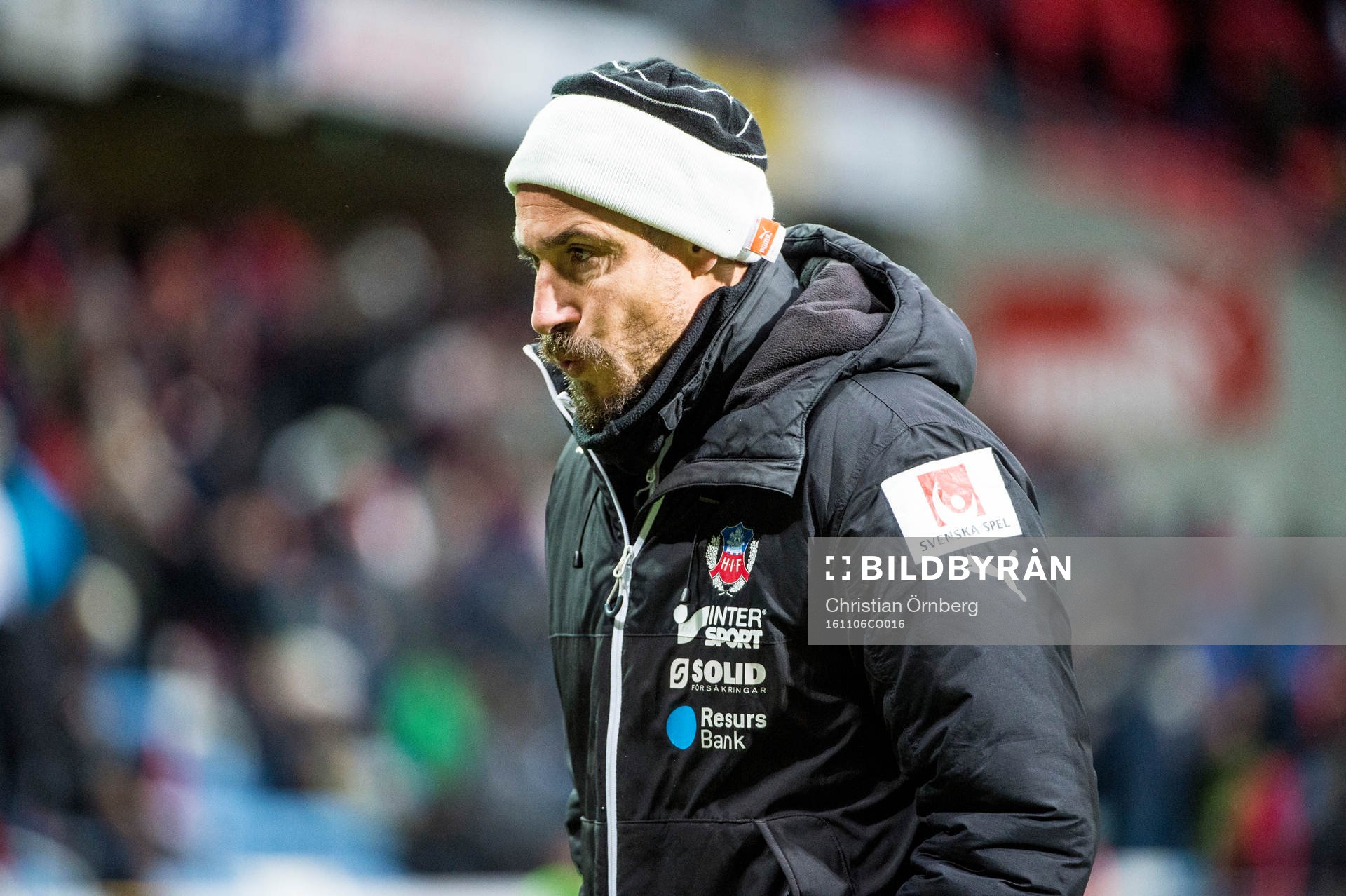 Helsingborgs manager Henrik Larsson deppar