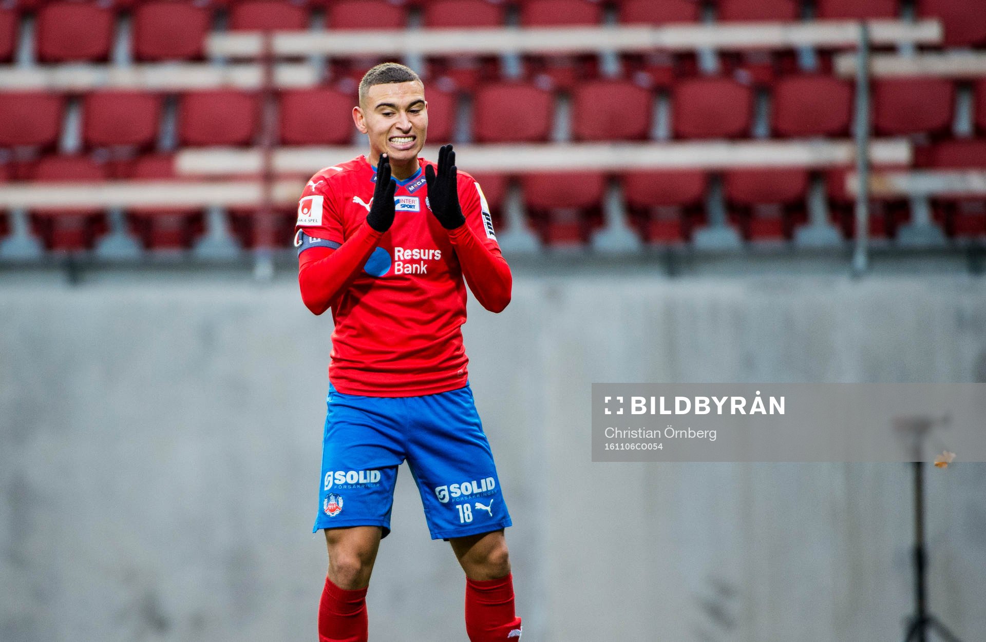 Helsingborgs Jordan Larsson deppar
