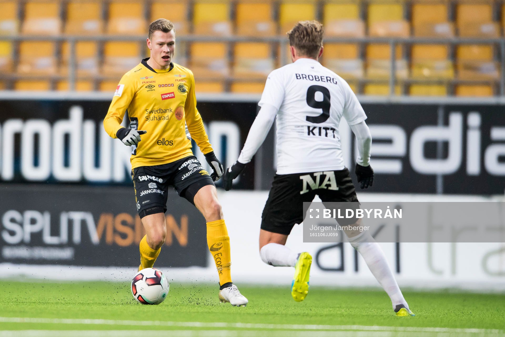 Elfsborgs Viktor Claesson och Örebros Martin Broberg
