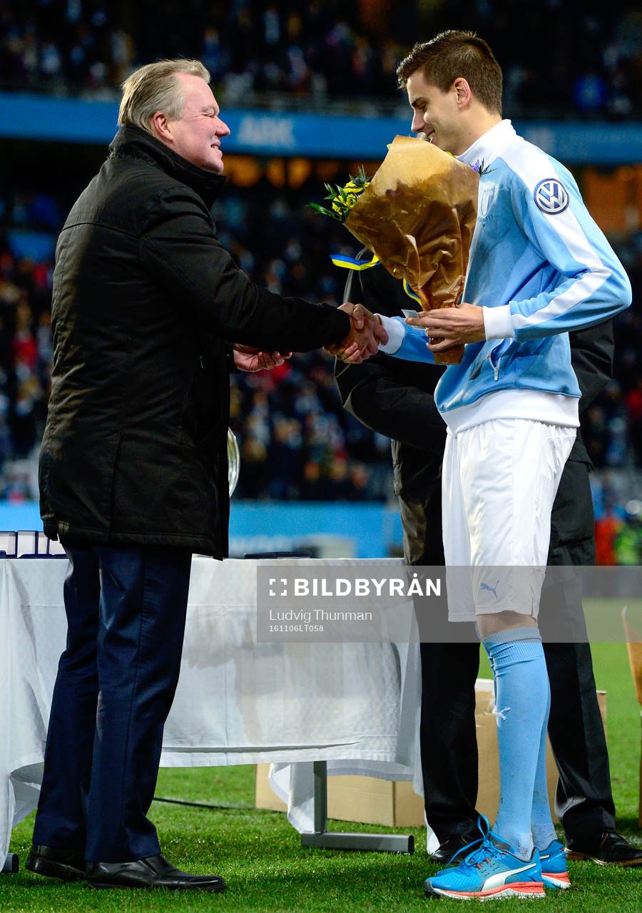 Svenska fotbollförbundets ordförande Karl-Erik Nilsson