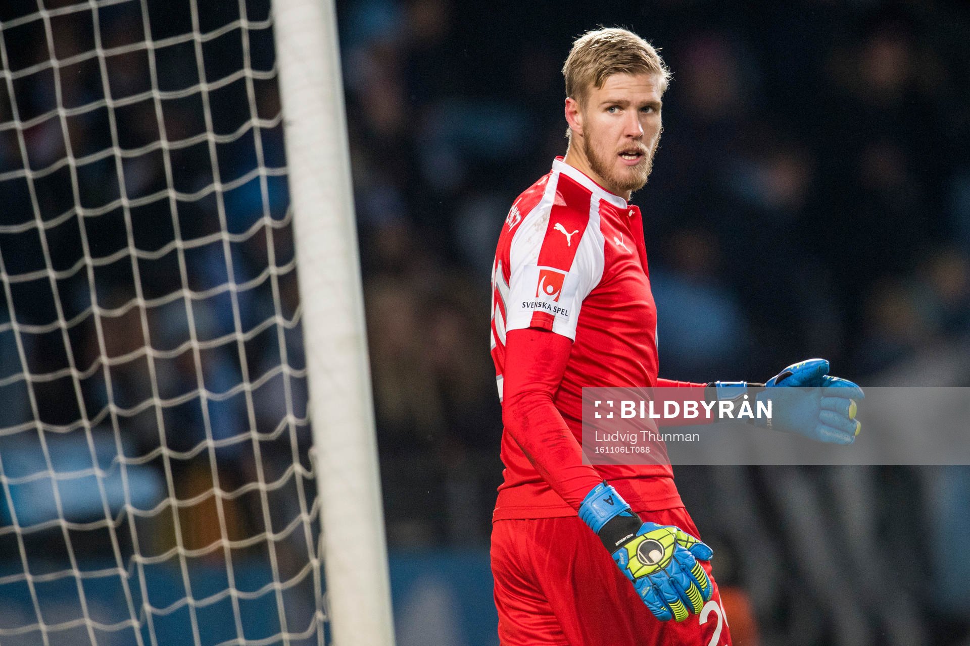 Malmö FFs målvakt Fredrik Andersson