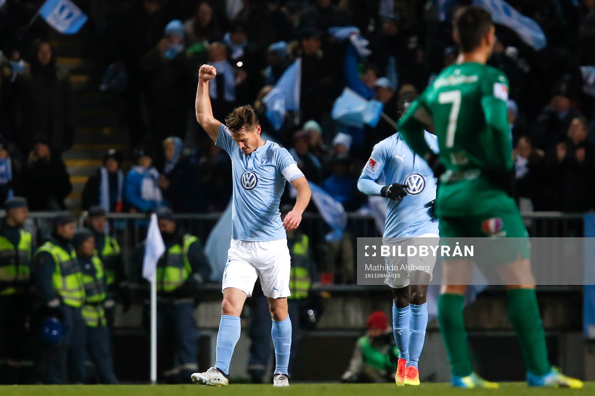 Malmö FFs Markus Rosenberg jublar