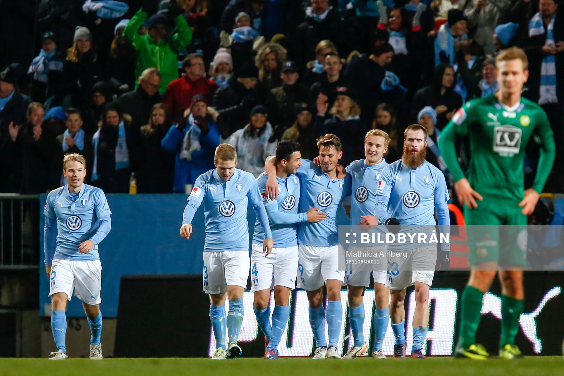 Malmö FFs Markus Rosenberg jublar