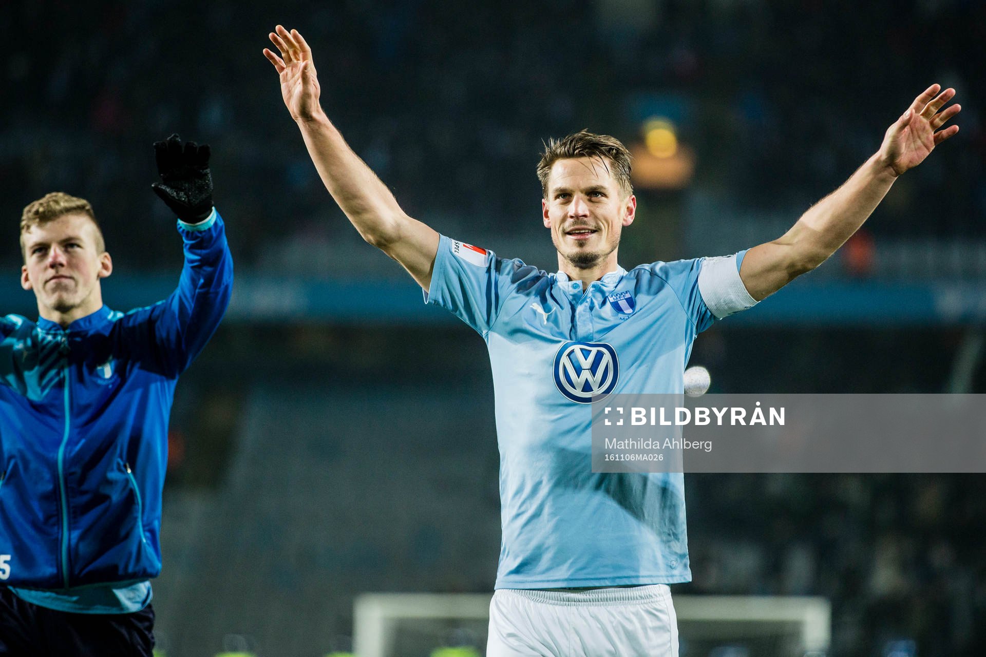 Malmö FFs Markus Rosenberg jublar