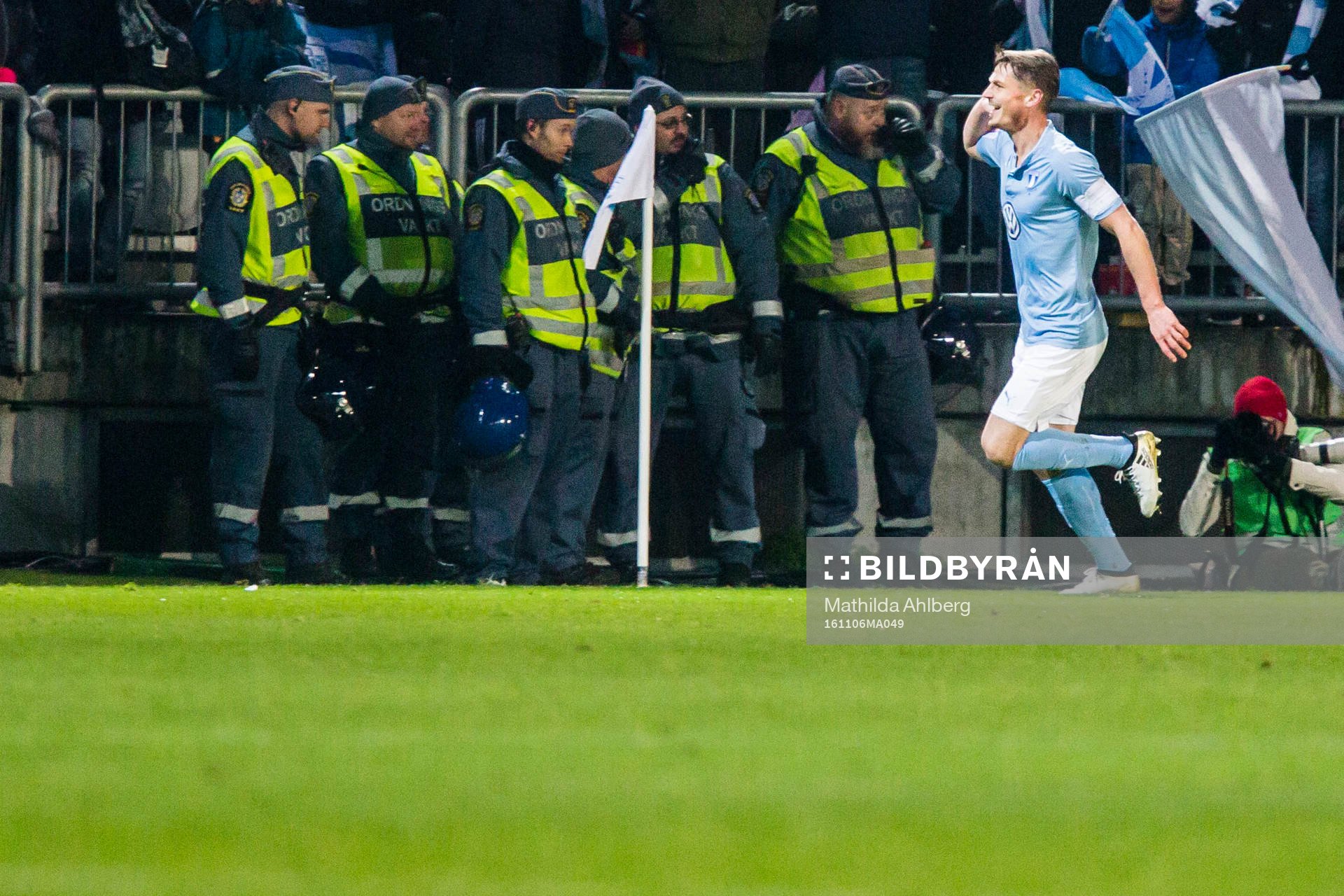 Malmö FFs Markus Rosenberg jublar