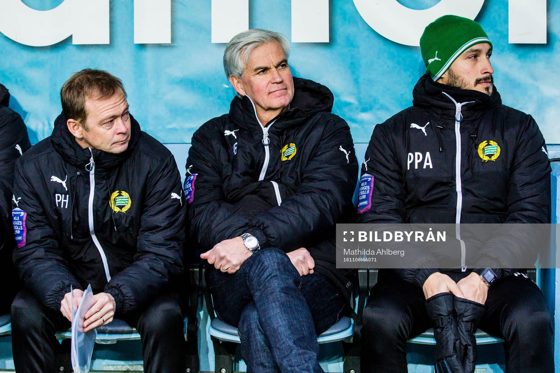 Hammarbys tränare Nanne Bergstrand (m)