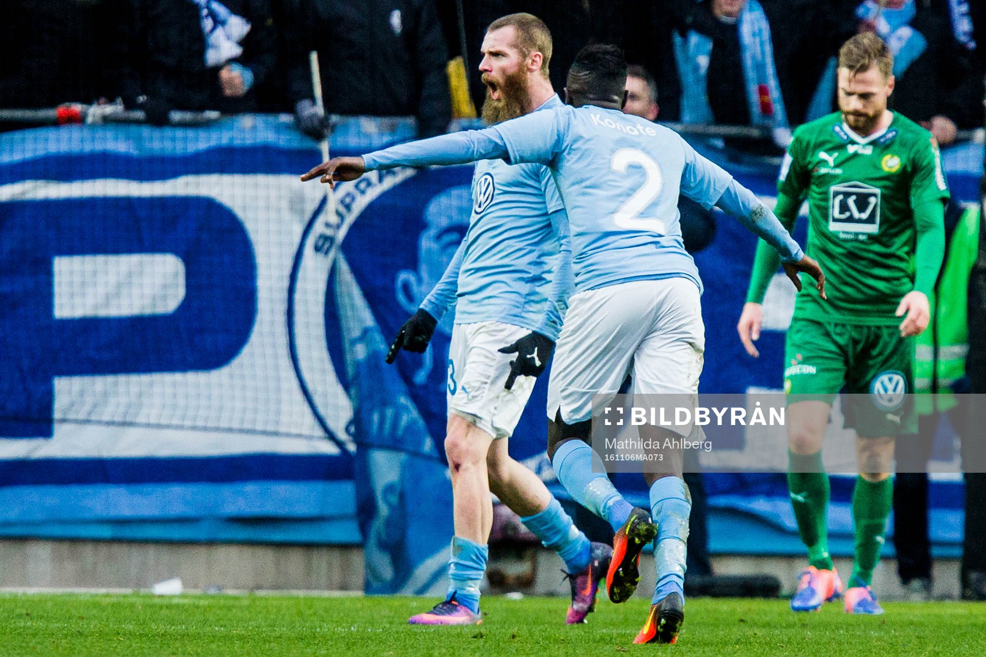 Malmö FFs Jo Inge Berget jublar