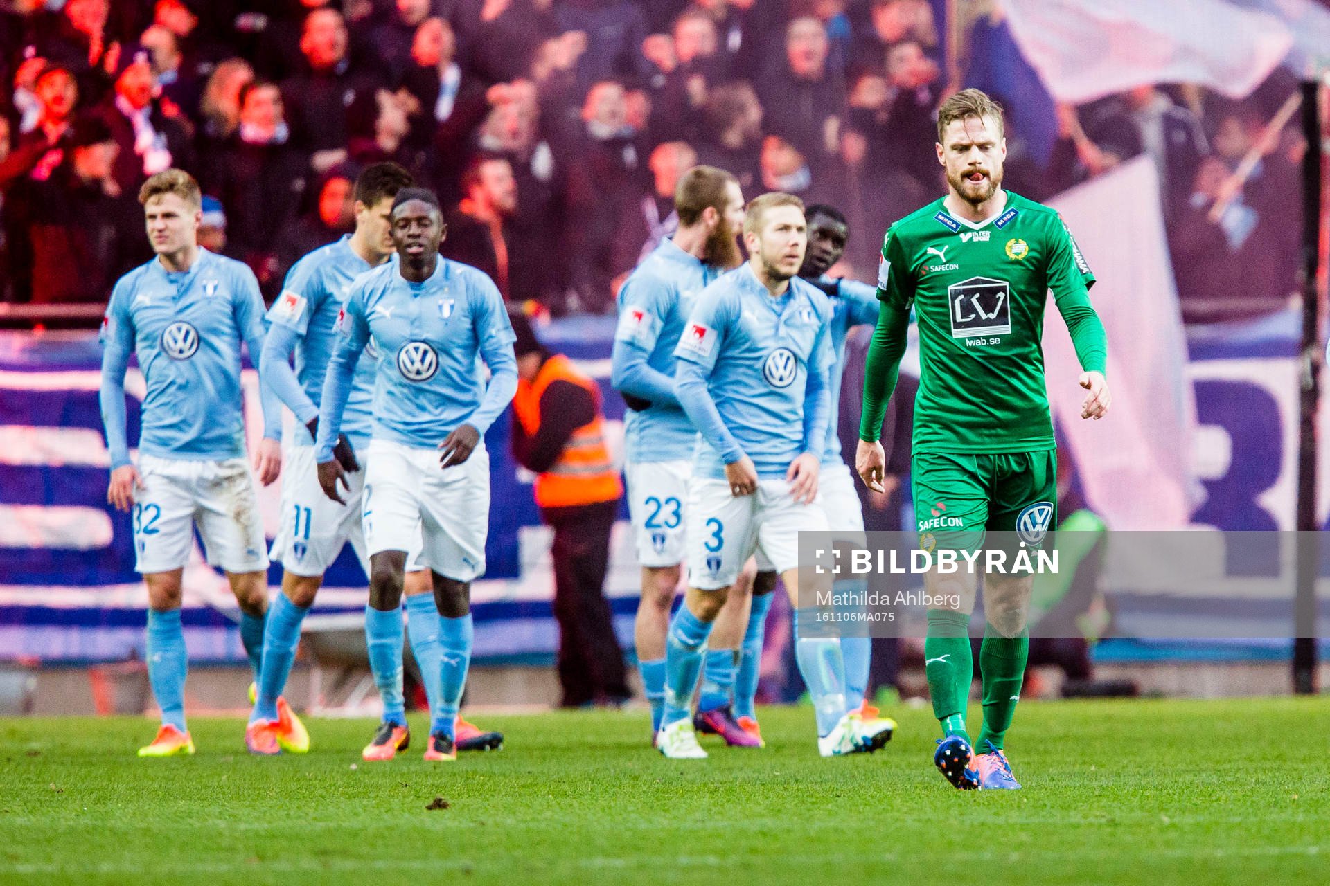 Hammarbys Arnór Smárason deppar