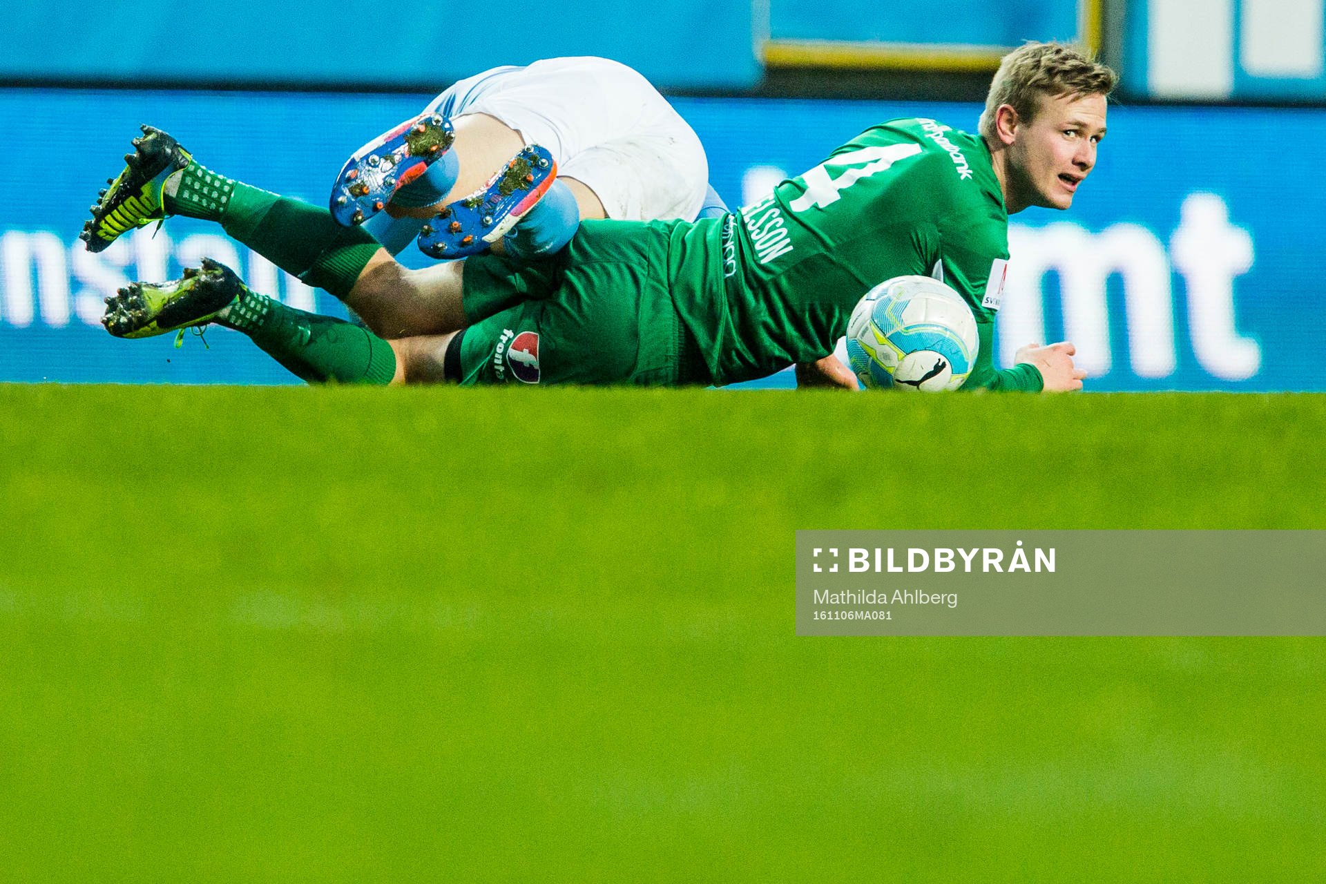 Hammarbys Erik Israelsson deppar