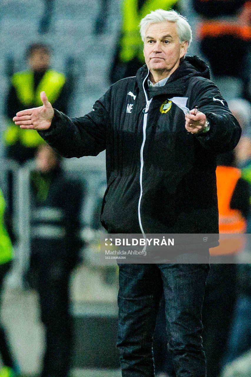 Hammarbys tränare Nanne Bergstrand