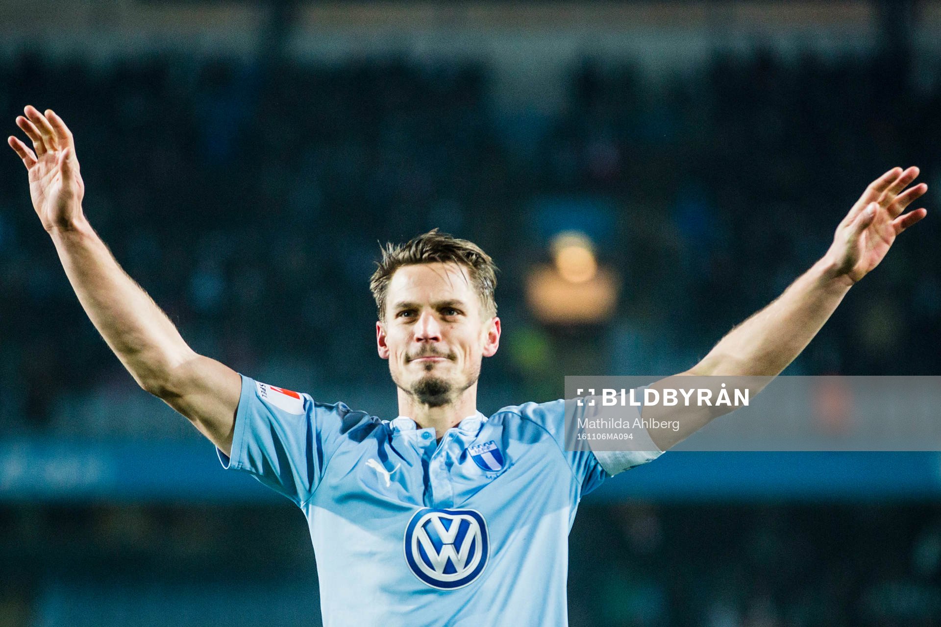 Malmö FFs Markus Rosenberg jublar
