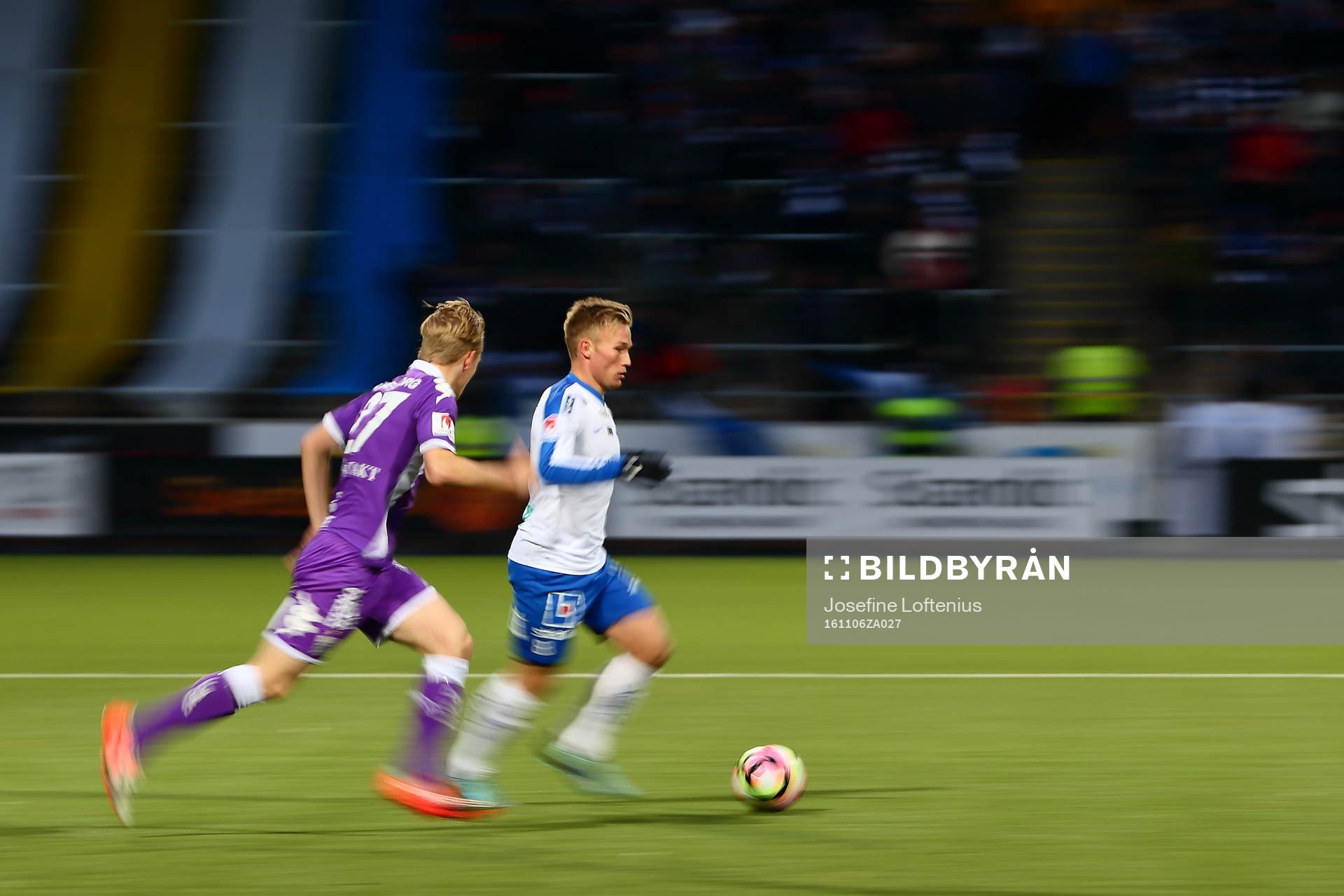 Norrköpings Nicklas Bärkroth och IFK Göteborgs Billy
