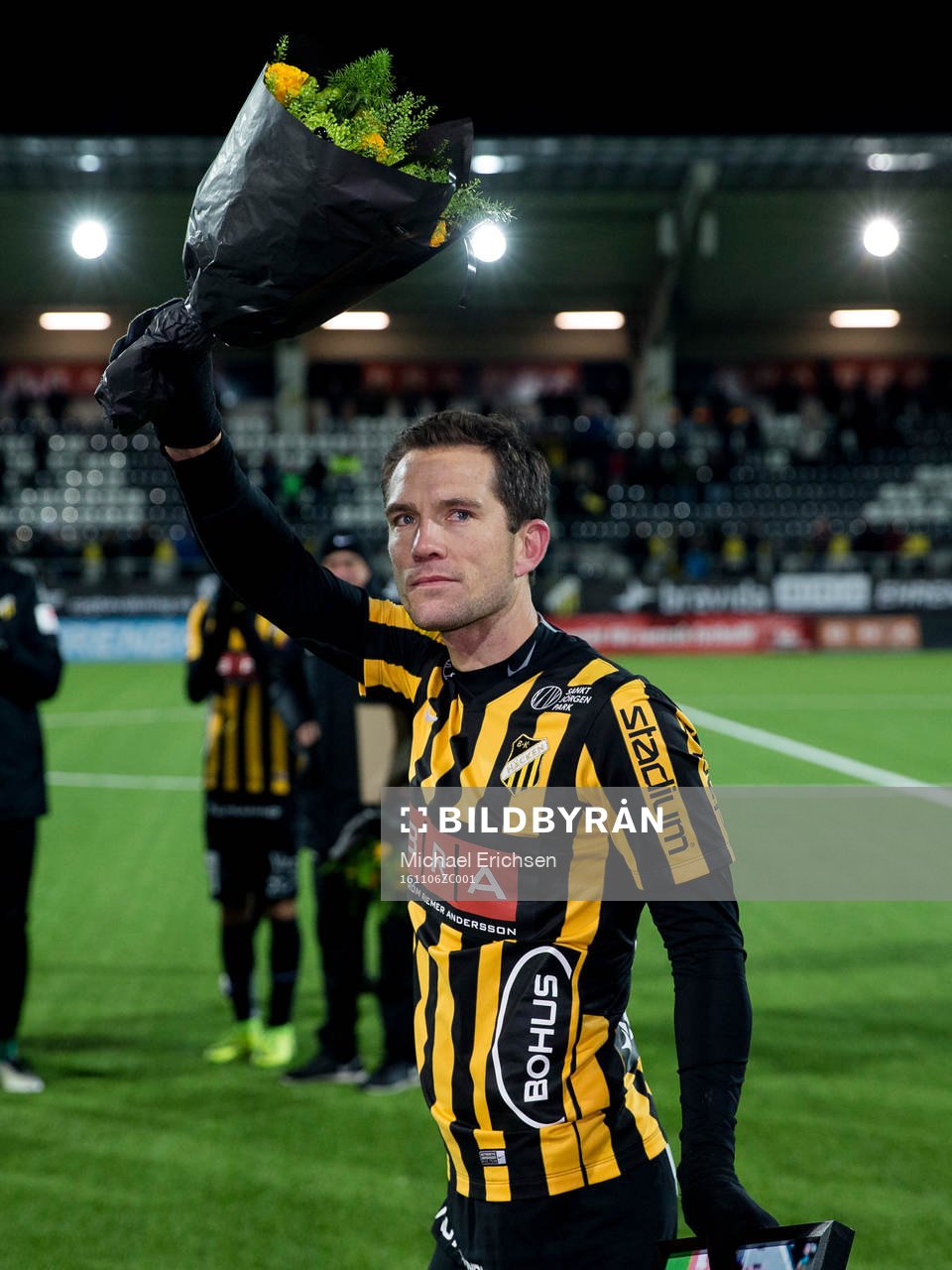 Häckens Martin Ericsson avtackas för sin tid i klubben