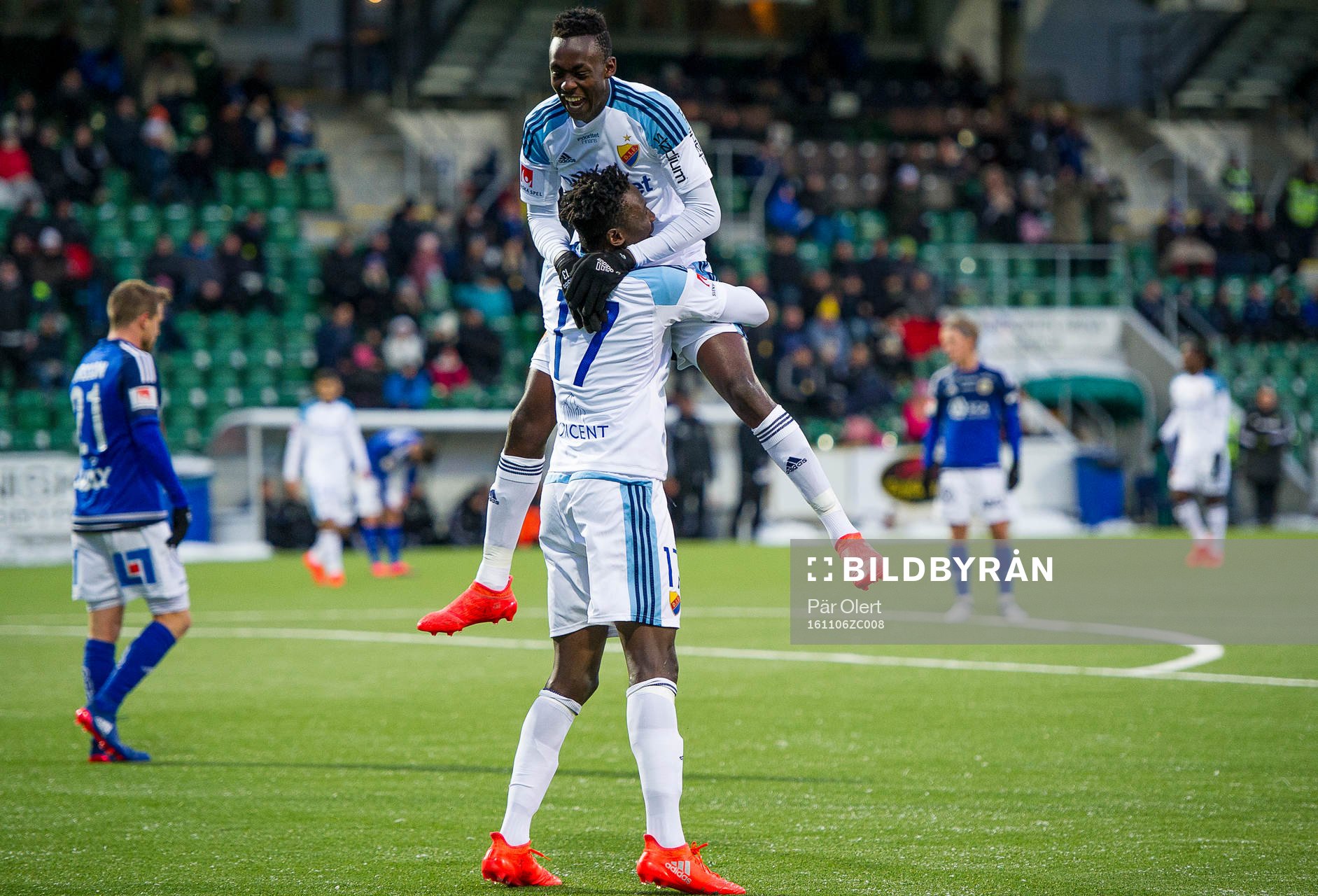 Djurgårdens Michael Olunga och Philana Tinotenda Kadewere