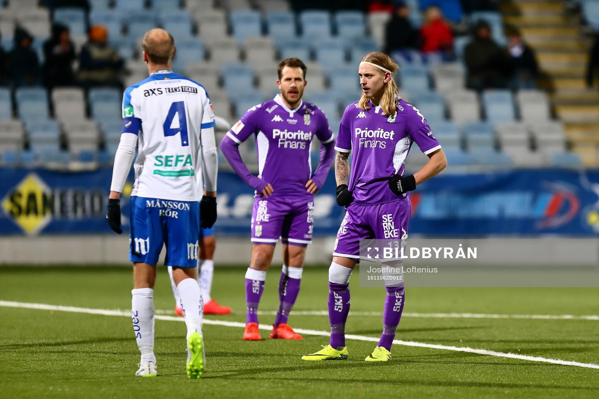 IFK Göteborgs Tobias Hysén och Elías Már Ómarsson