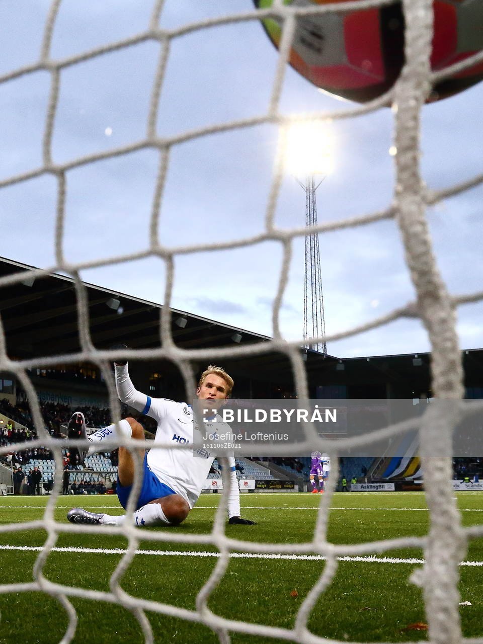 Norrköpings Sebastian Andersson gör mål 1-1