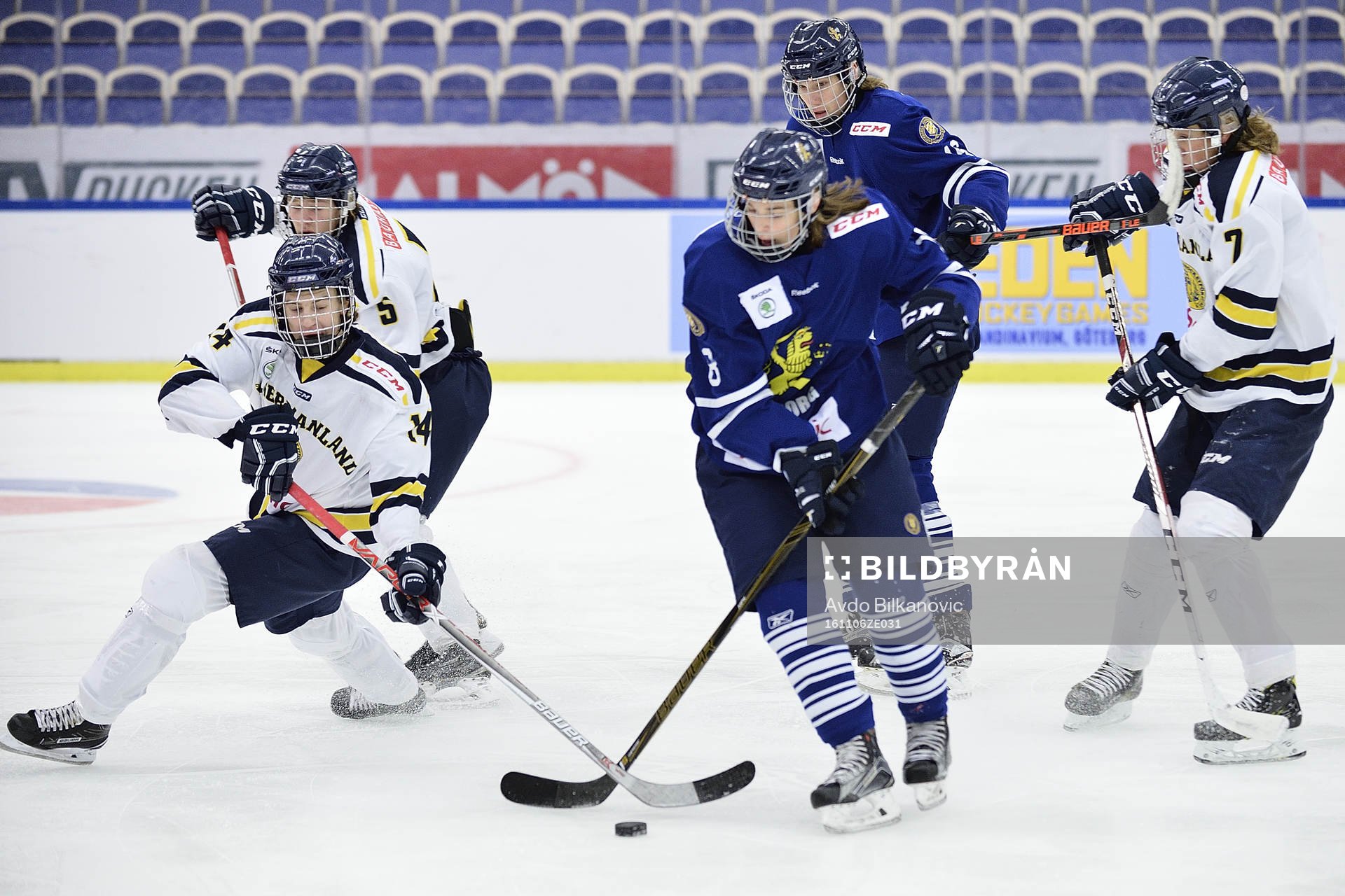 Göteborgs William Gustafsson och Ångermanlands Axel Ernst