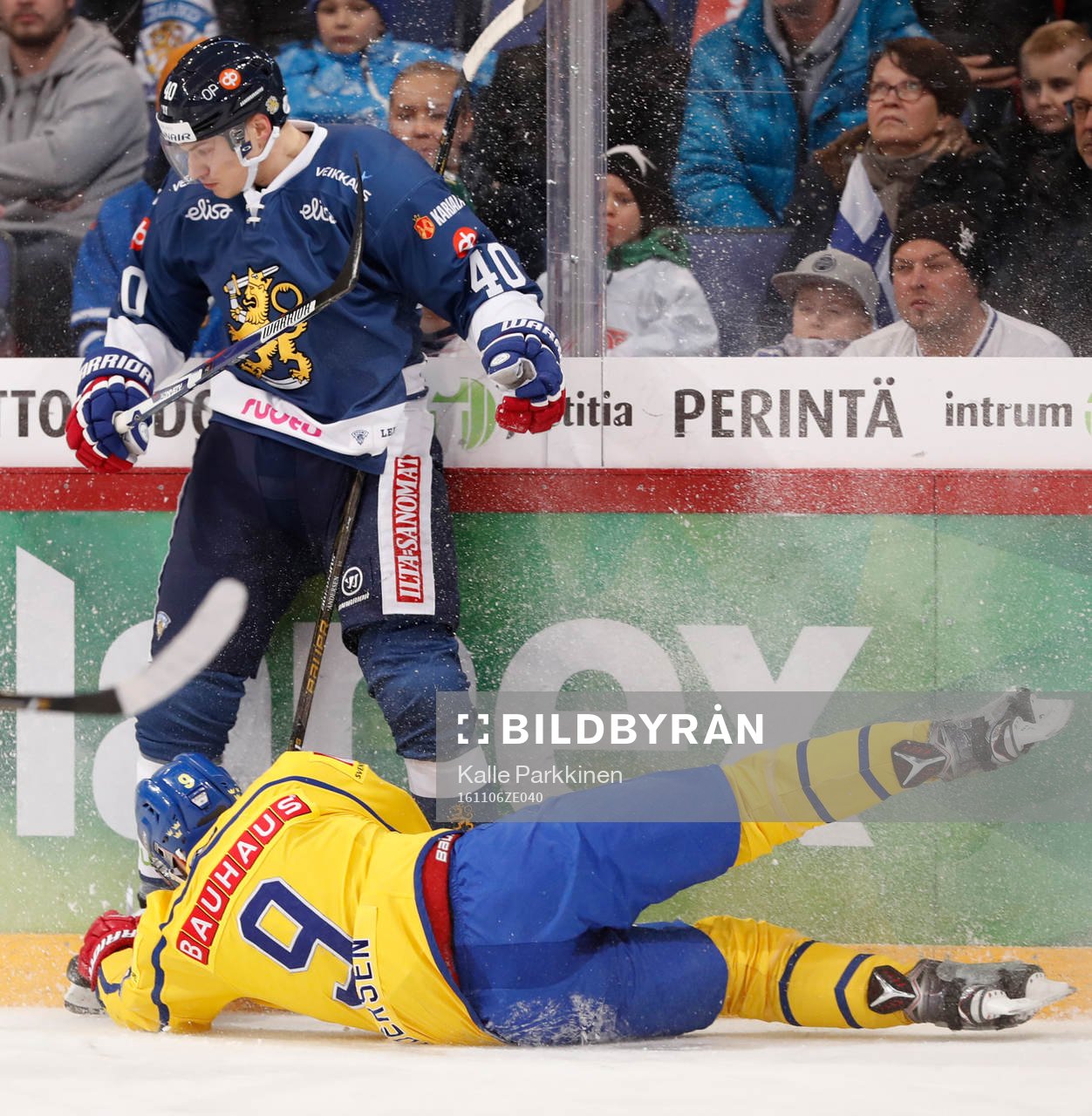 Finland¥s Jarno Koskiranta and Sweden¥s Niclas AndersÈn