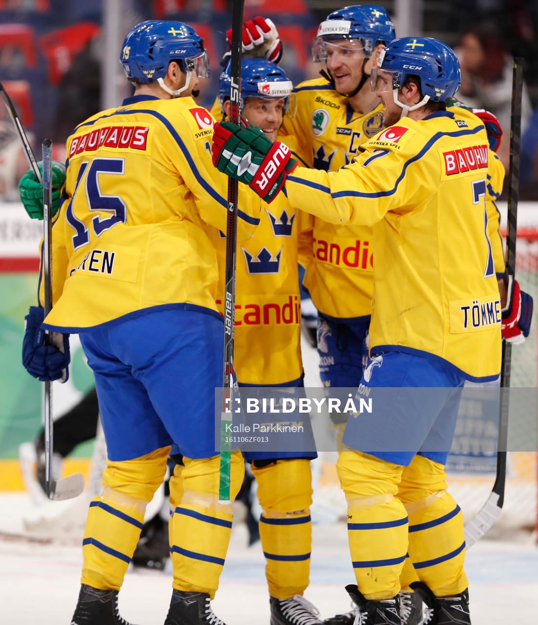 Sweden´s Mattias Sjögren, Sweden´s Patrik Cehlin and