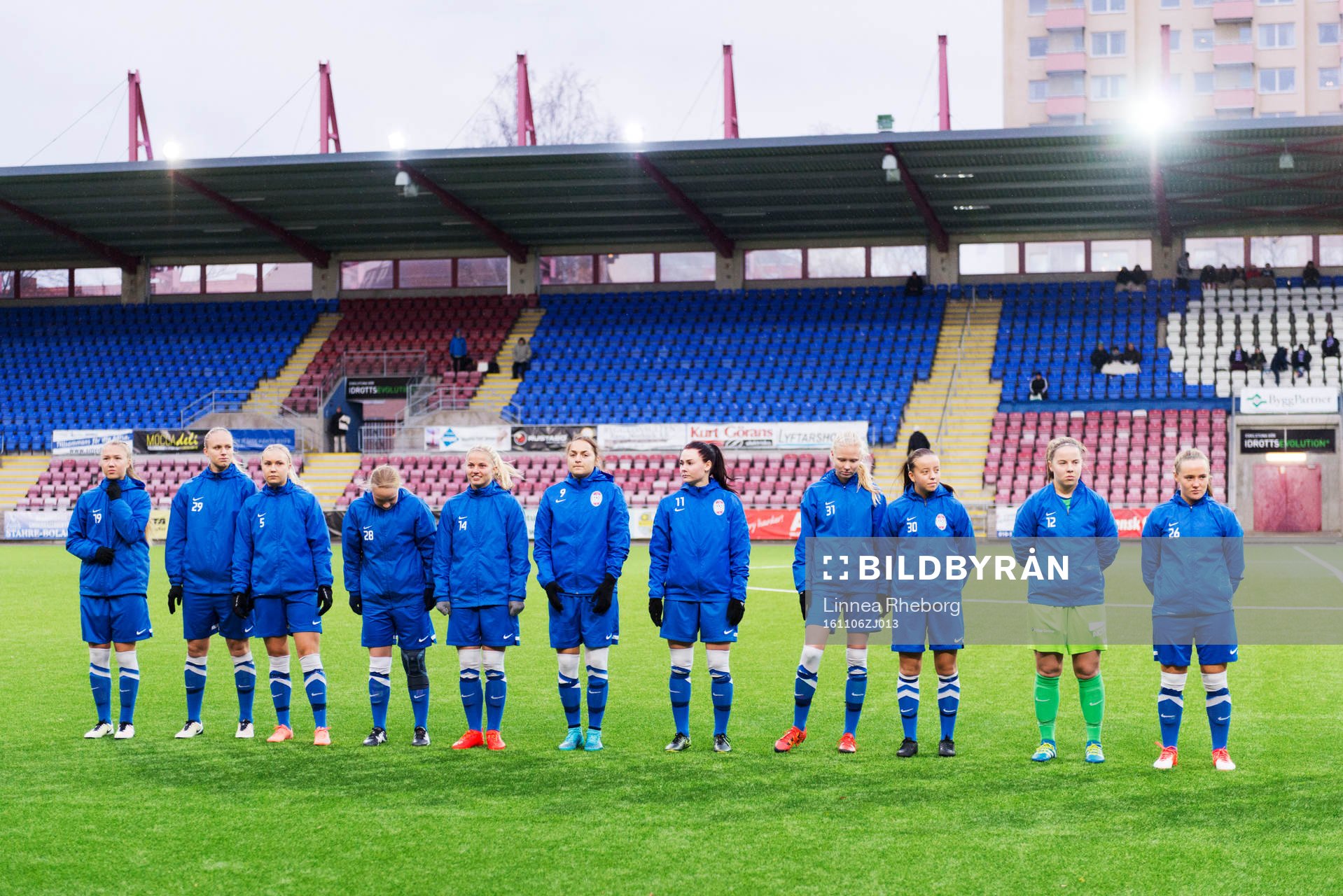Eskilstunas spelare ställer upp
