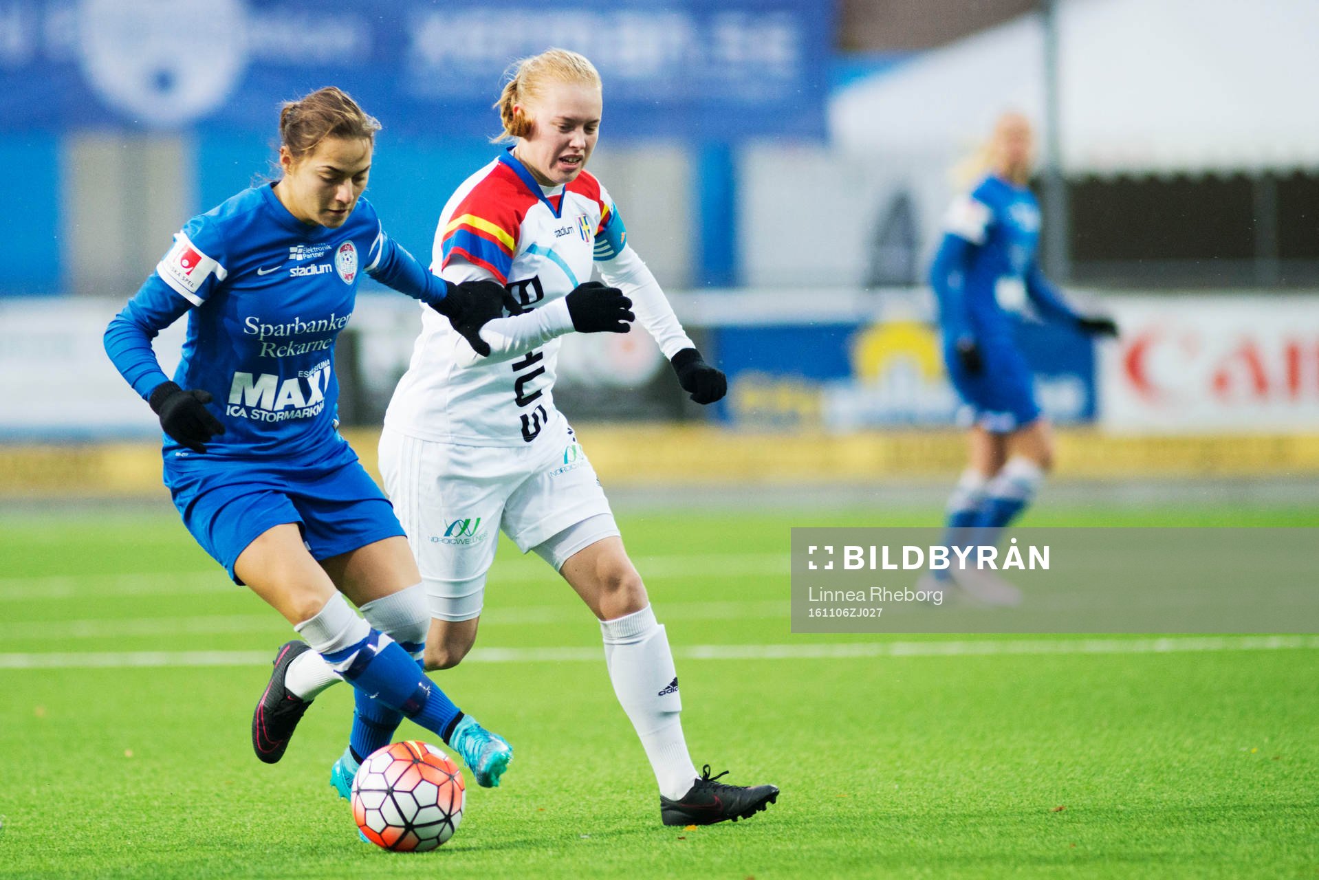 Eskilstunas Elena Sadiku och Hovås Billdals Emma Thölin