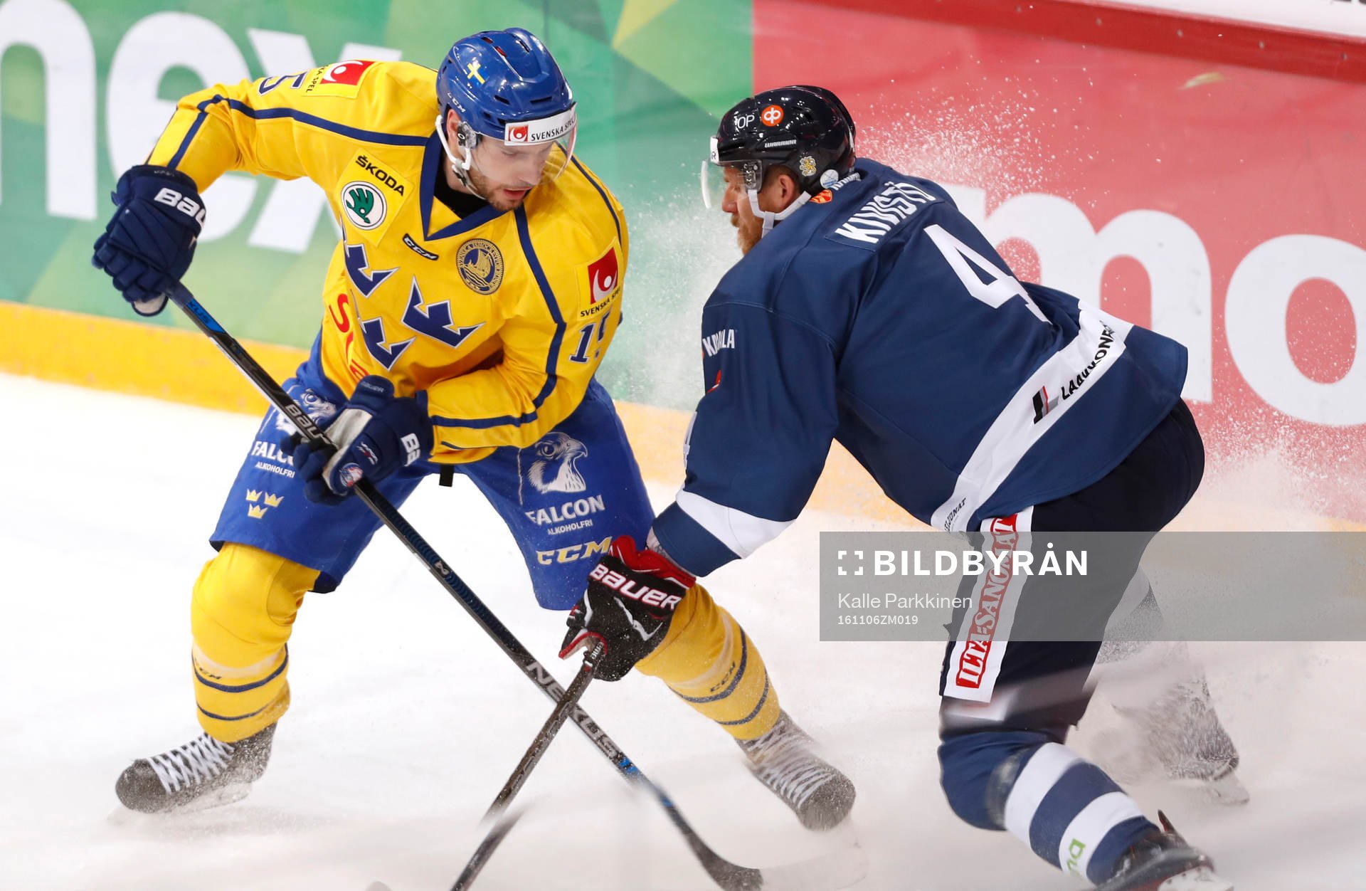 Sweden´s Mattias Sjögren and Finland´s Tommi Kivistö