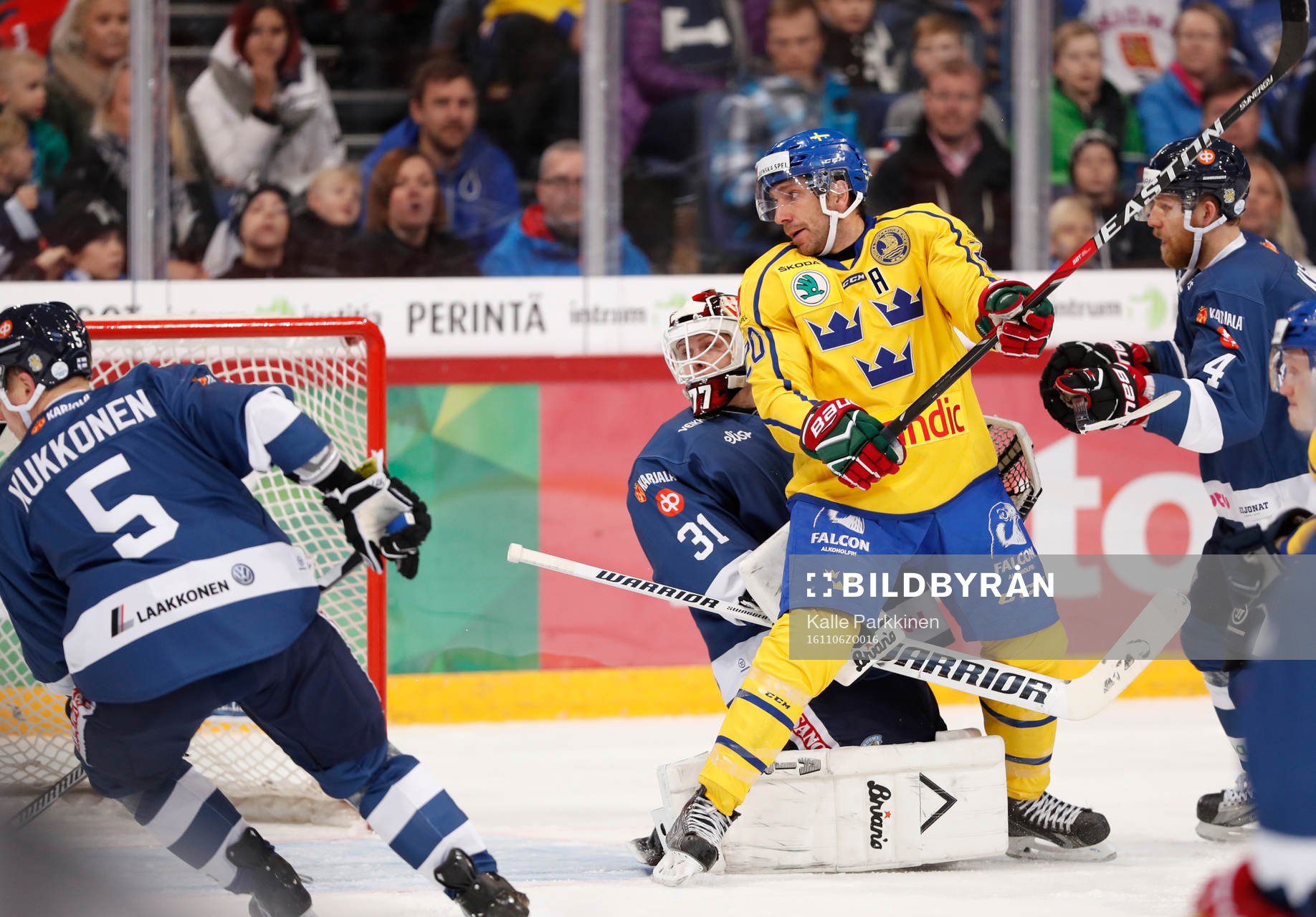 Finland Mikko Koskinen and Sweden´s Joel Lundqvist