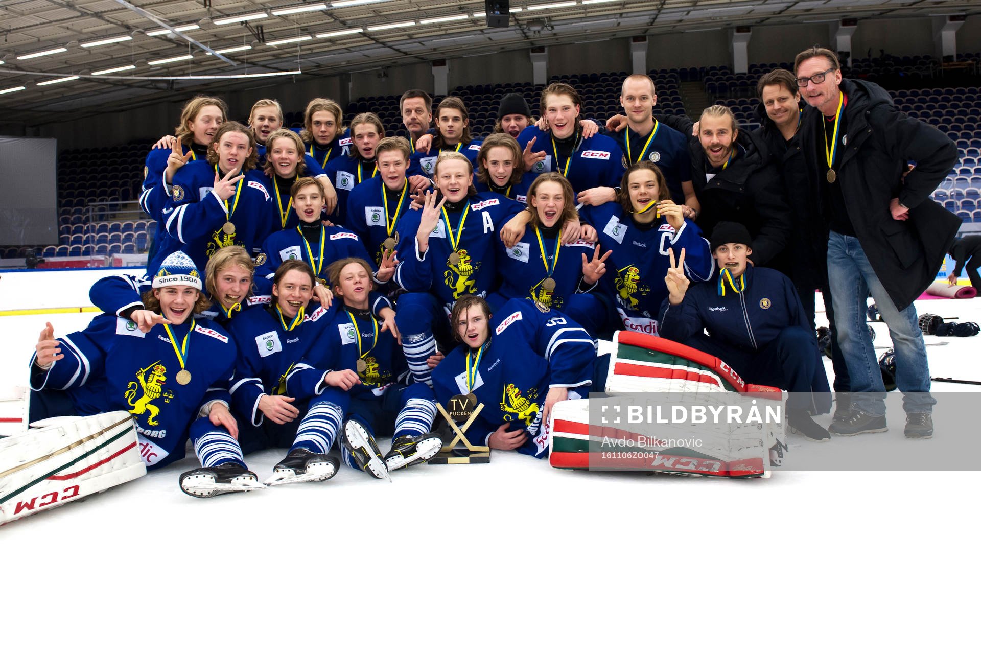 Göteborgs målvakt Hannes Kollén, nålvakt Victor