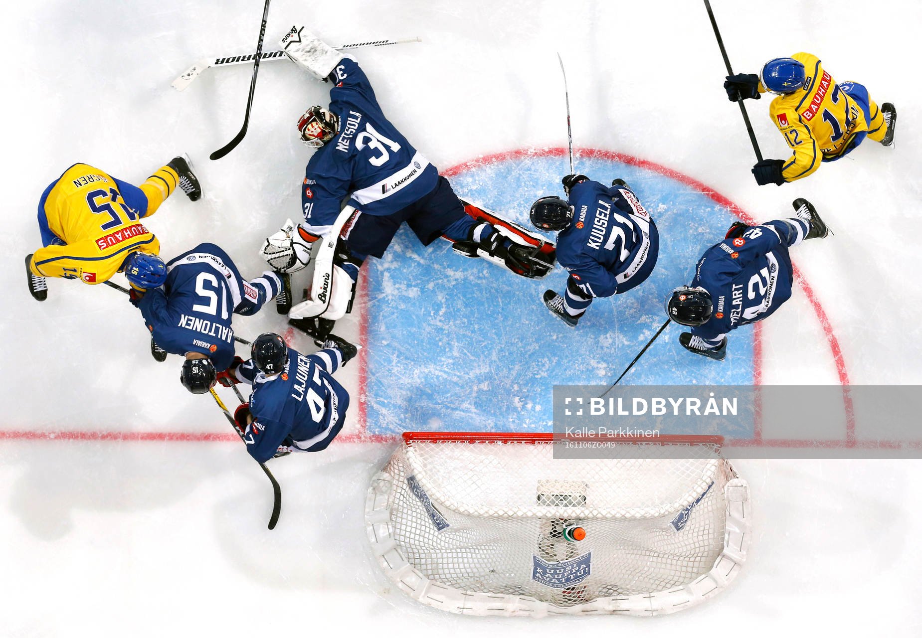 Sweden¥s Mattias Sjögren, Finland¥s Miro Aaltonen,