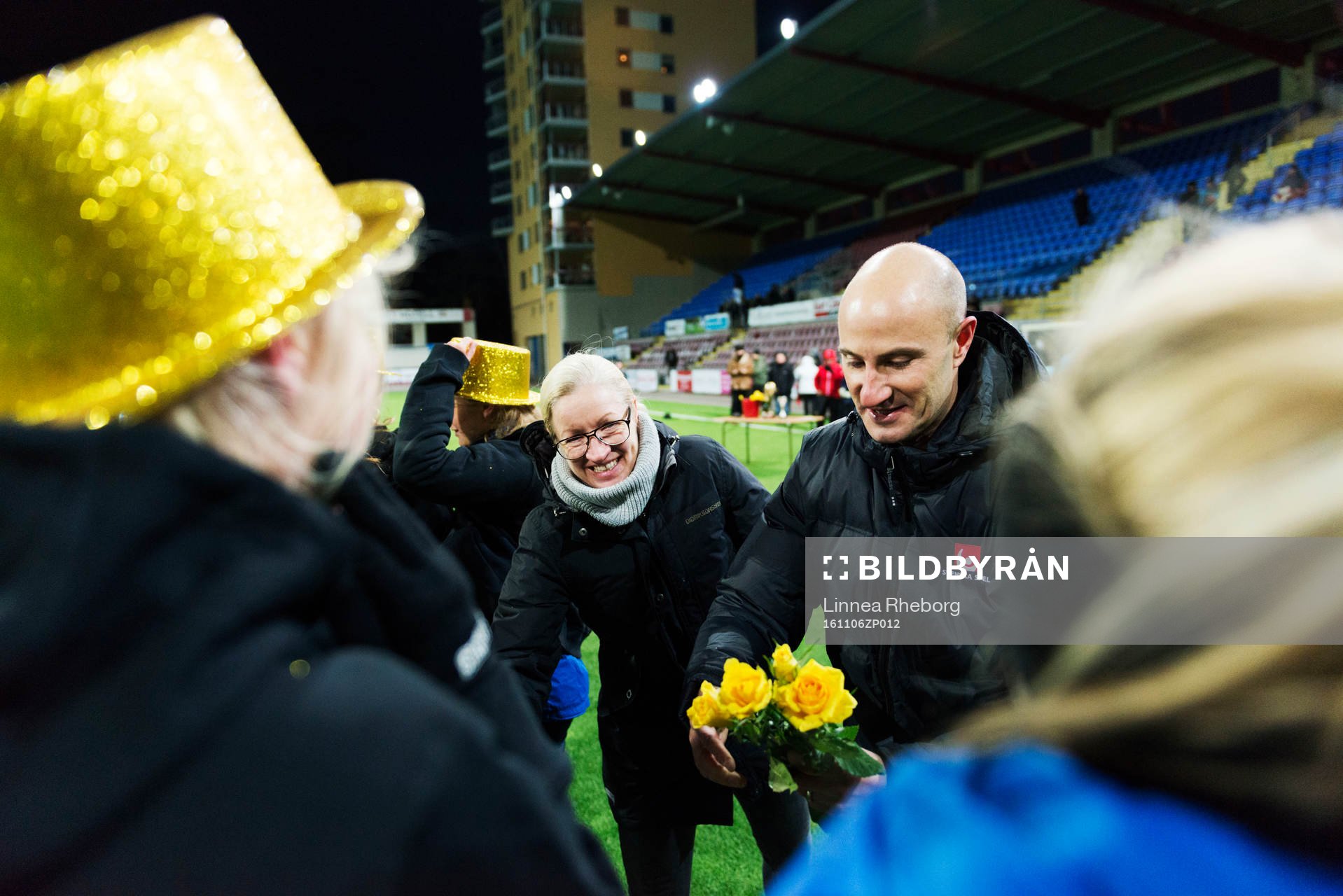 Svenska Spels representant Nicklas Biverståhl och