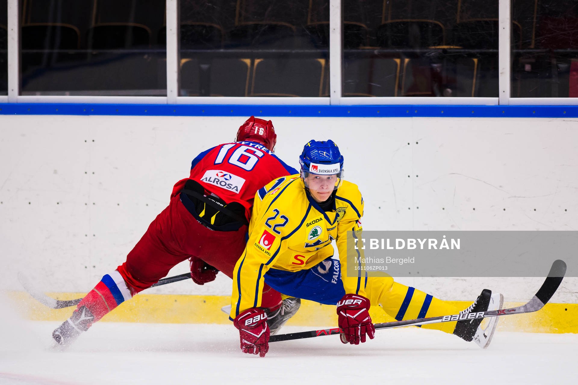 Rysslands Igor Shvyrev och Sveriges Elias Pettersson