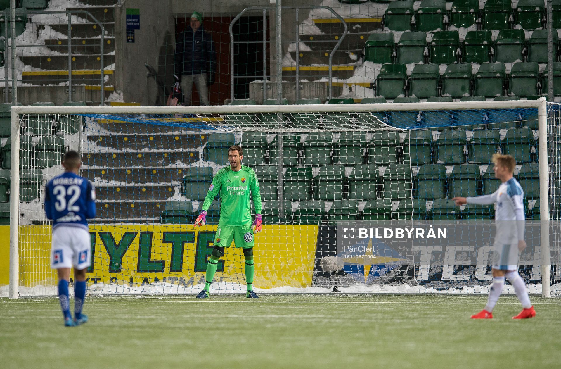 Djurgårdens målvakt Andreas Isaksson